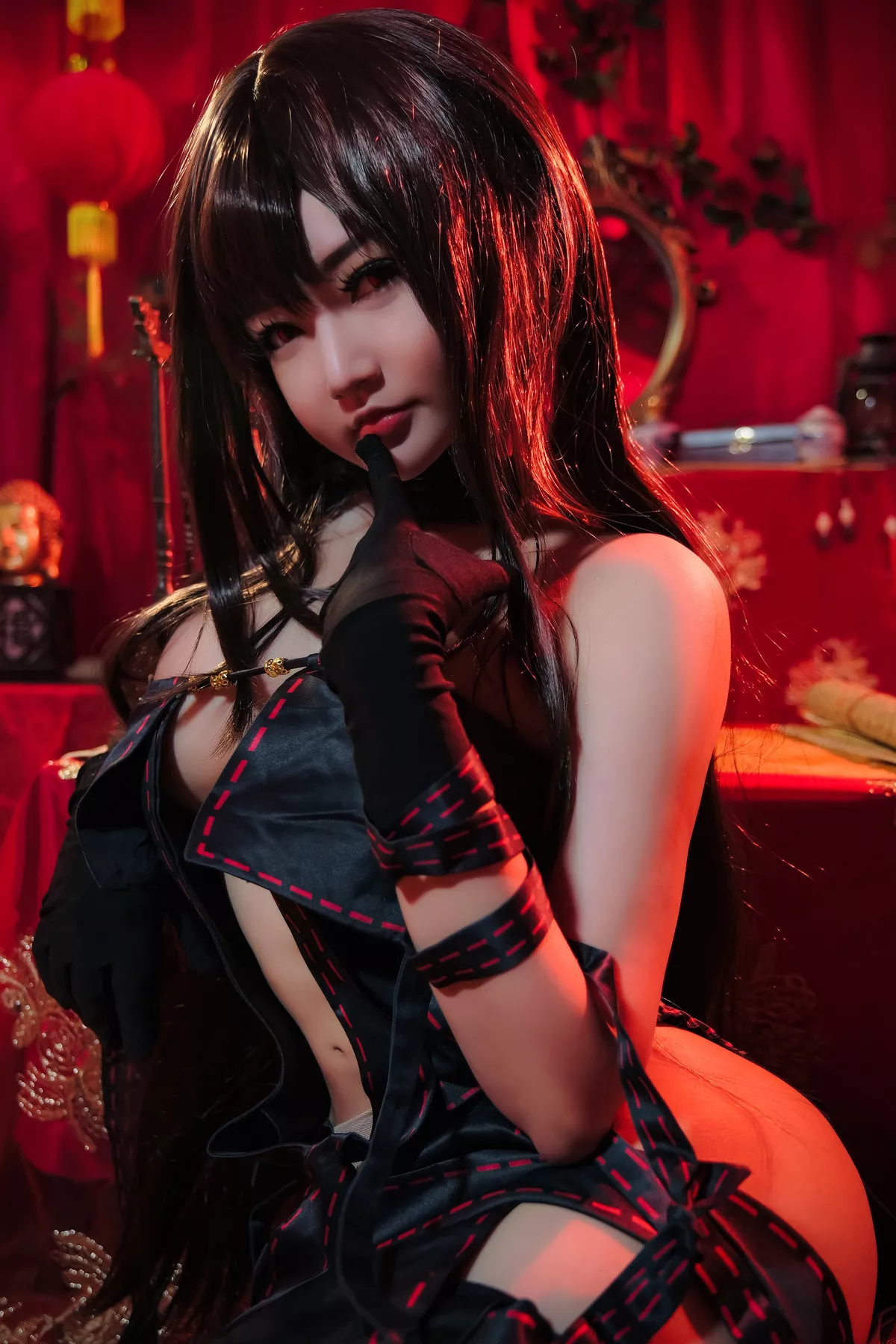 ren 妩媚 虞美人 Yu Potato 密拍 Cosplay Mei Godzilla 仙女