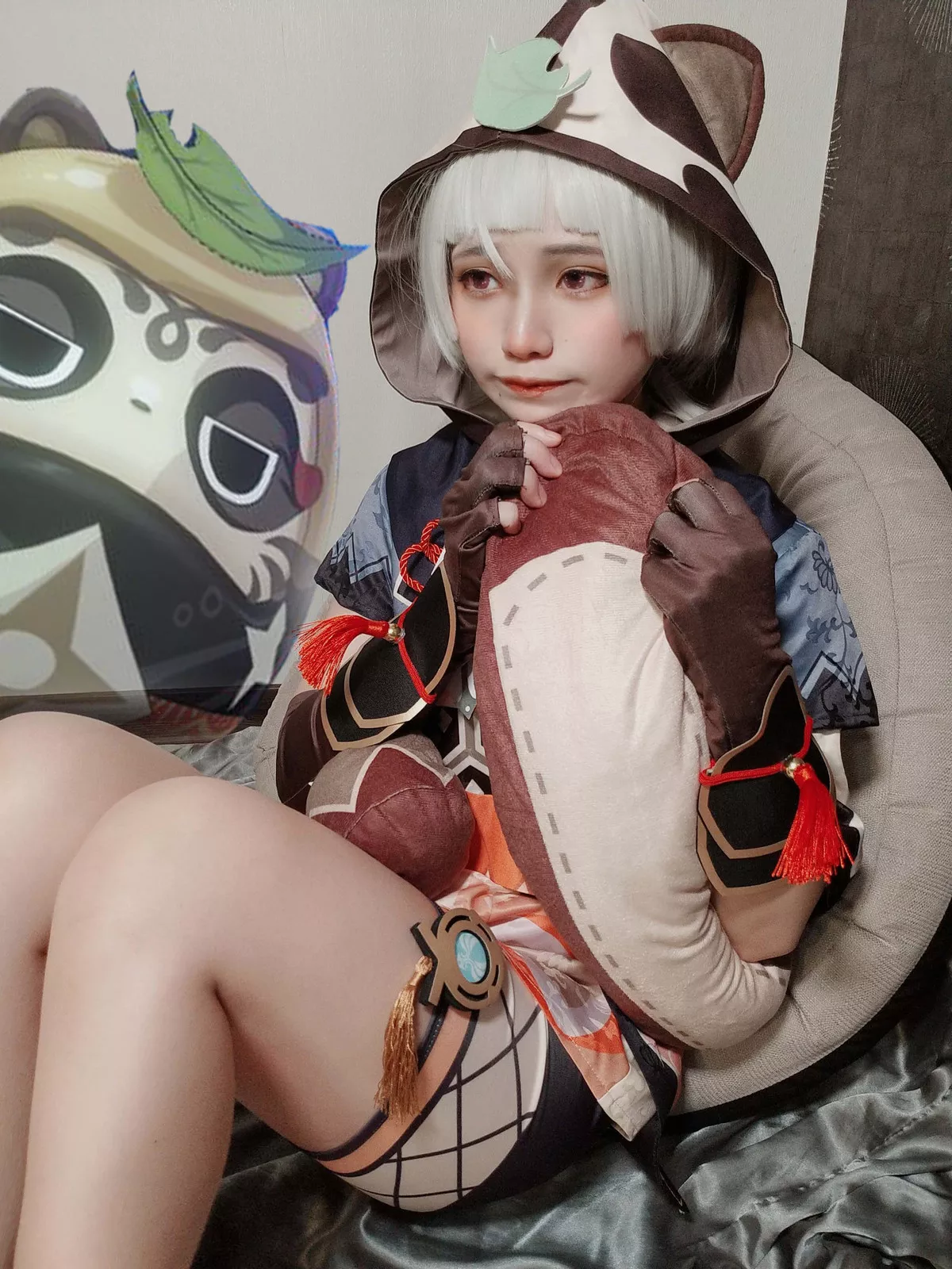 早柚 Cosplay 原神) 撩人 Sayu 尤物 Impact Itsukichan 私摄 (Genshin 斋斋いつき
