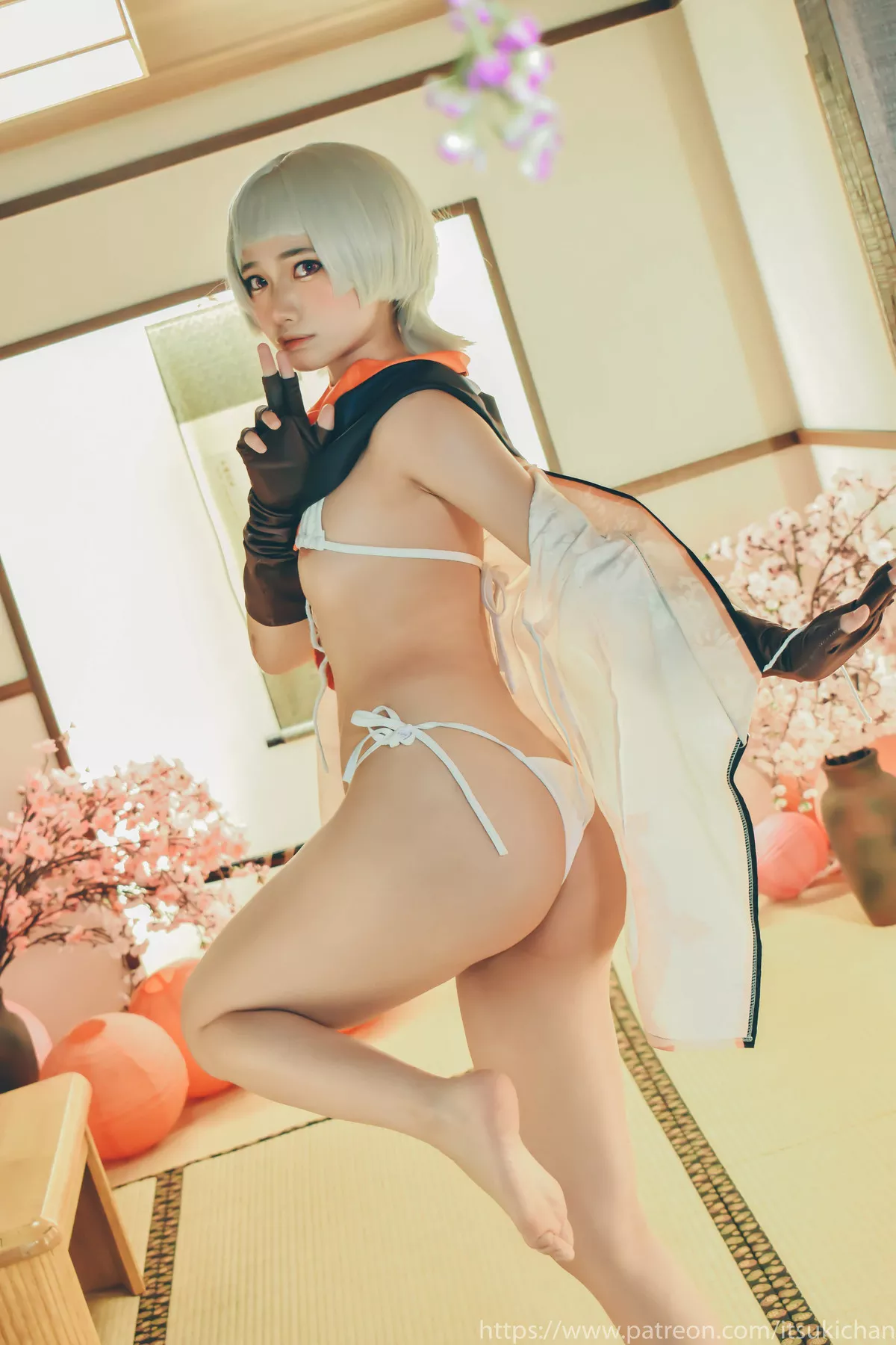 早柚 Cosplay 原神) 撩人 Sayu 尤物 Impact Itsukichan 私摄 (Genshin 斋斋いつき