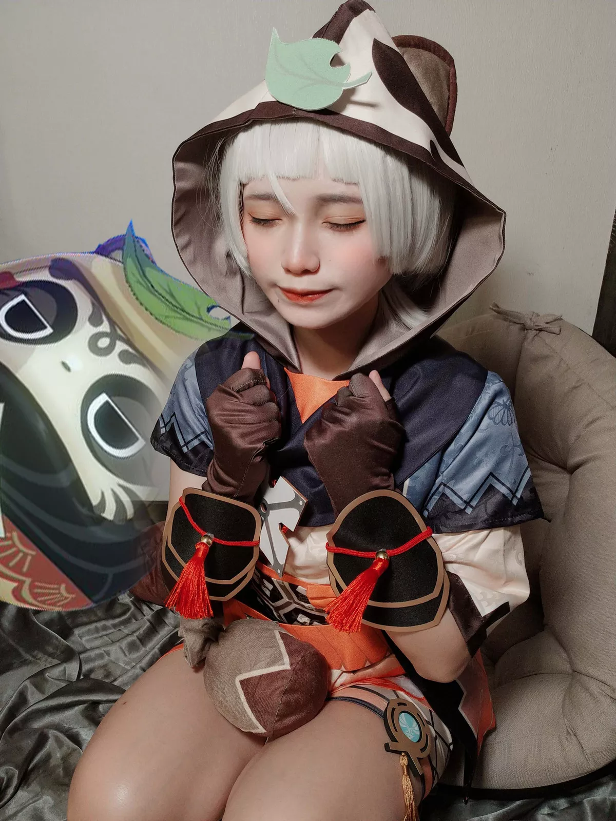 早柚 Cosplay 原神) 撩人 Sayu 尤物 Impact Itsukichan 私摄 (Genshin 斋斋いつき