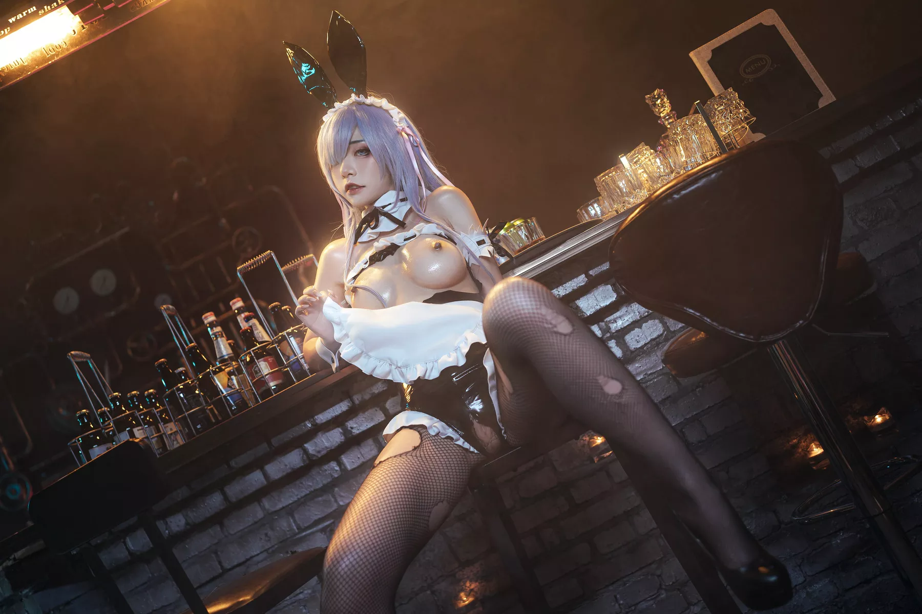 Cosplay Re：从零开始的夜生活 爆机同学 佳人 喵小吉