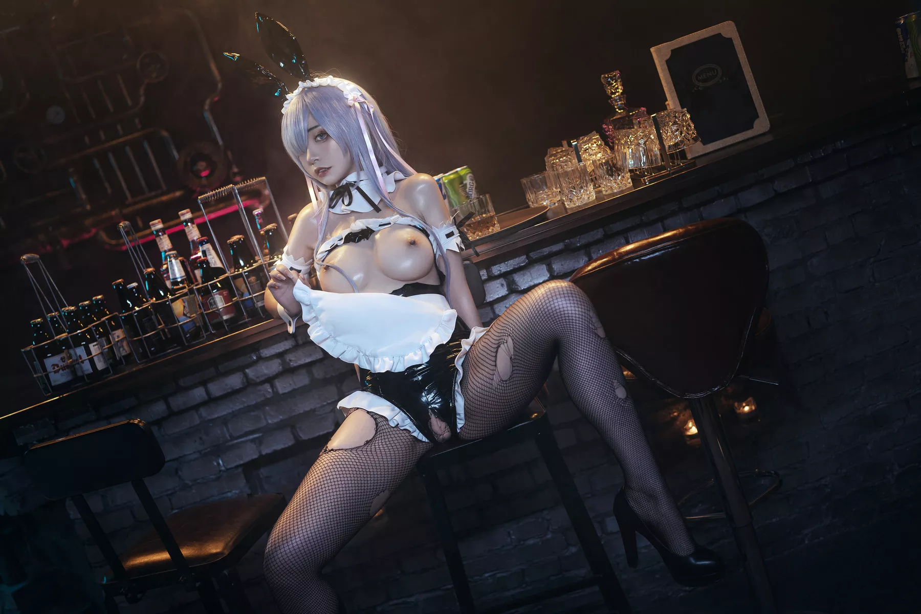 Cosplay Re：从零开始的夜生活 爆机同学 佳人 喵小吉
