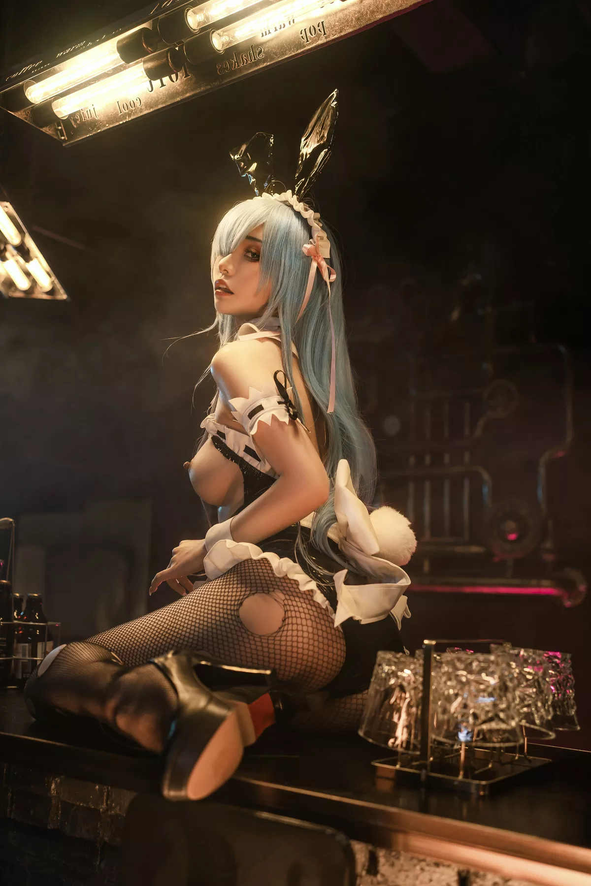 Cosplay Re：从零开始的夜生活 爆机同学 佳人 喵小吉
