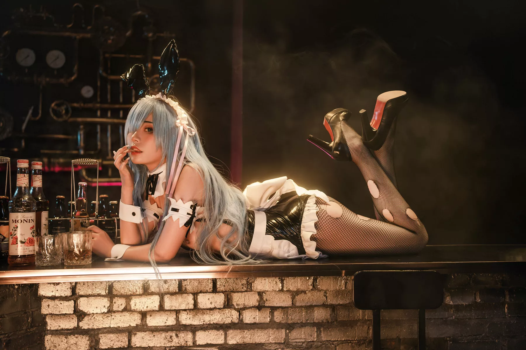 Cosplay Re：从零开始的夜生活 爆机同学 佳人 喵小吉