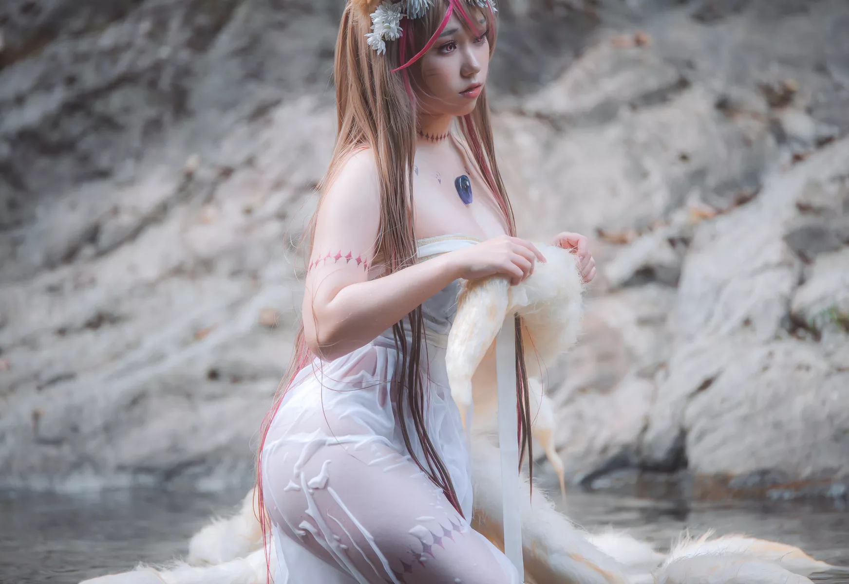 天命之子 玉藻前 美人 Cosplay 一北亦北