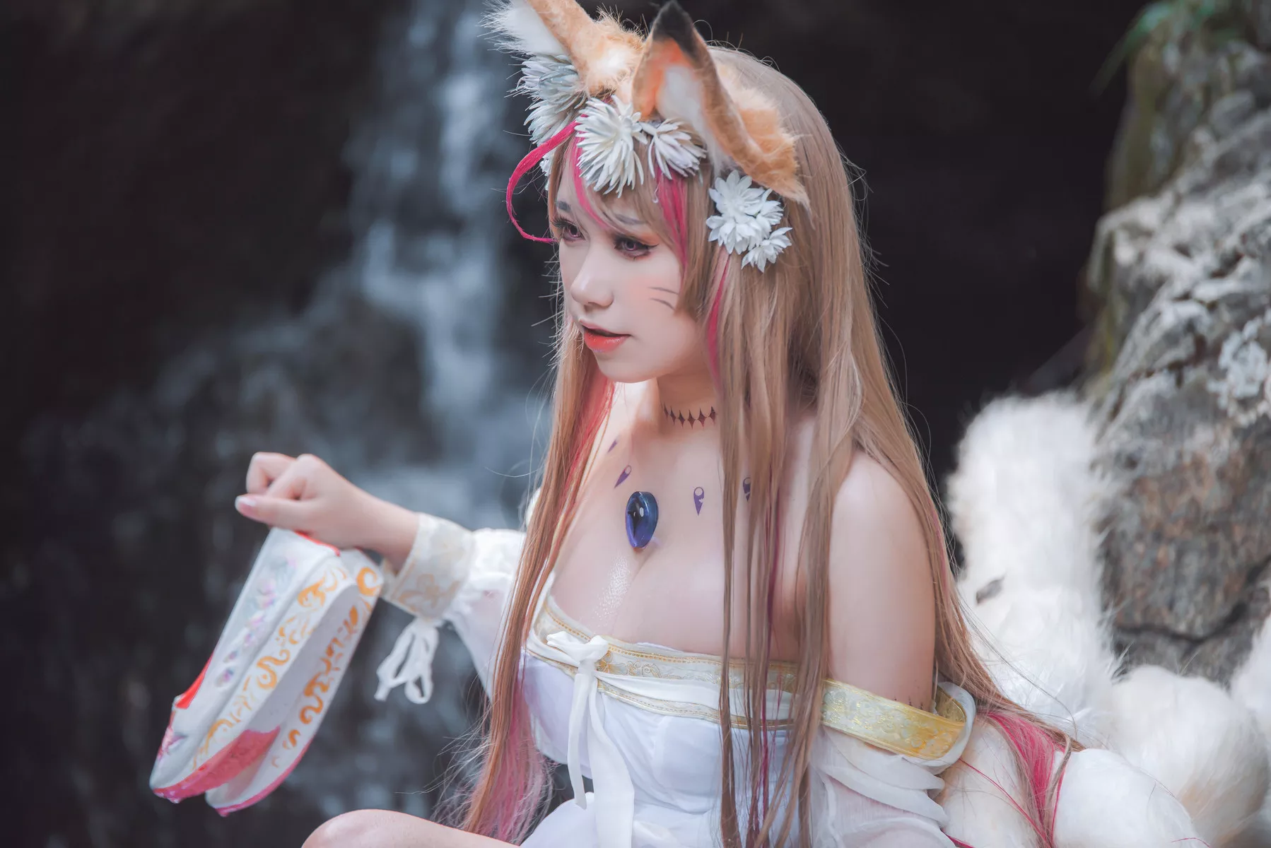 天命之子 玉藻前 美人 Cosplay 一北亦北