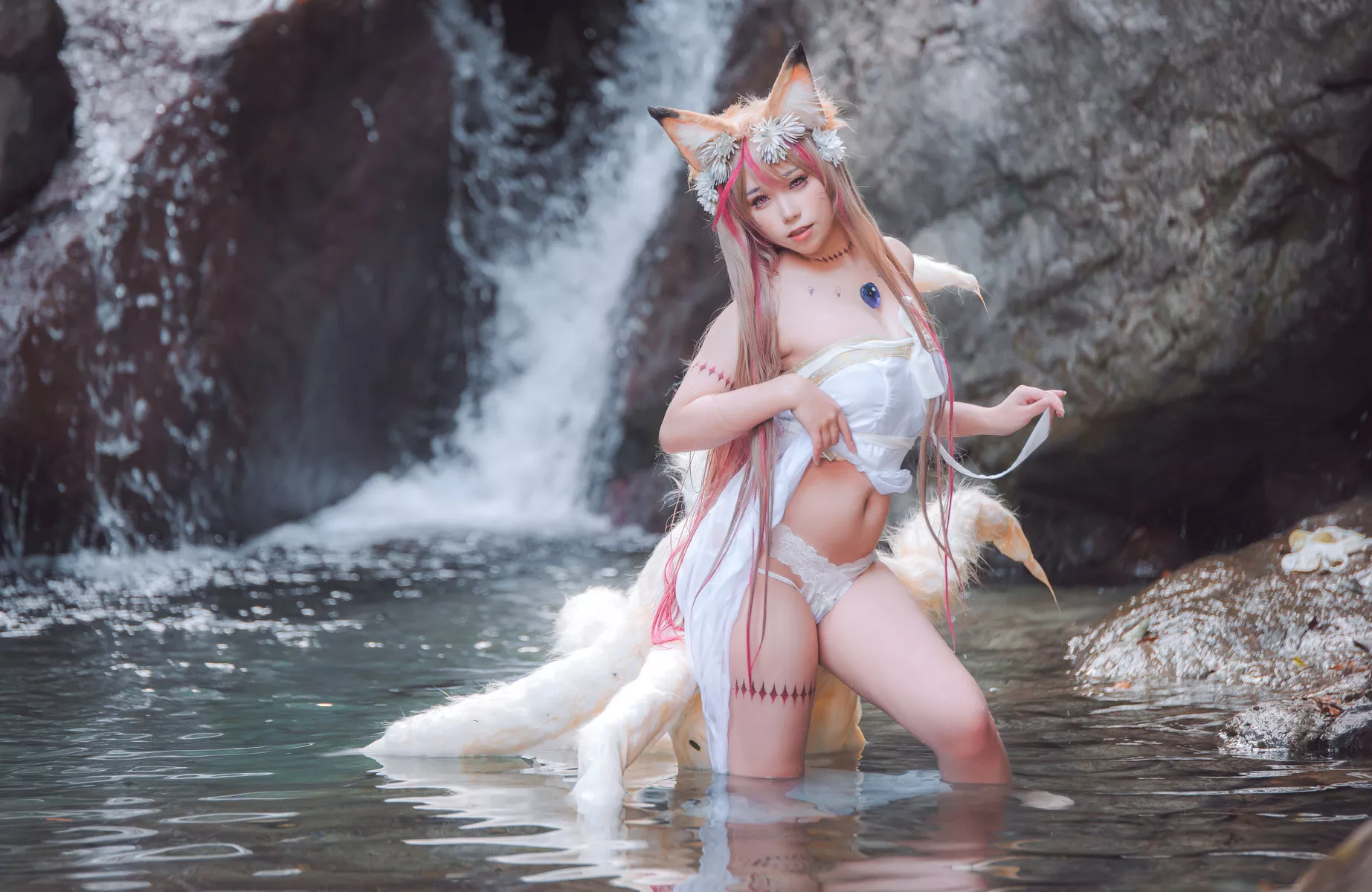 天命之子 玉藻前 美人 Cosplay 一北亦北