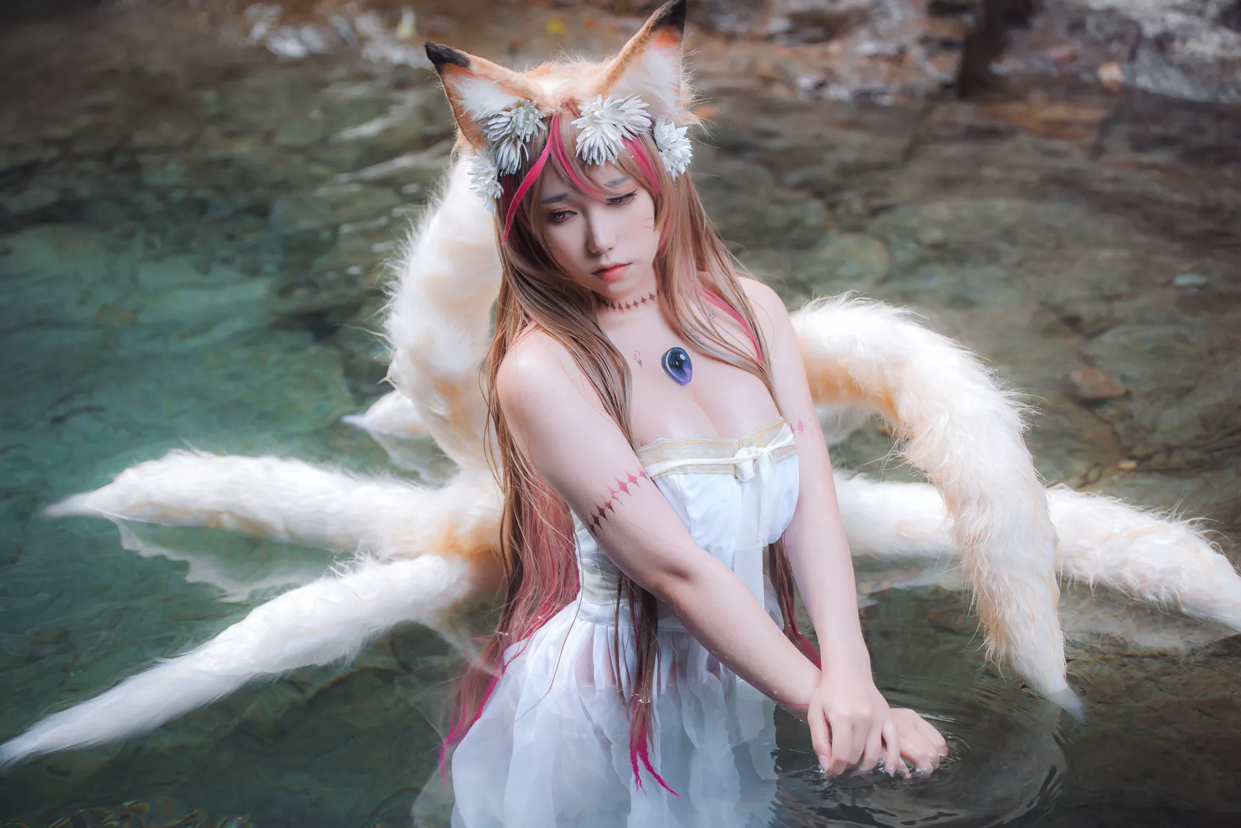 天命之子 玉藻前 美人 Cosplay 一北亦北