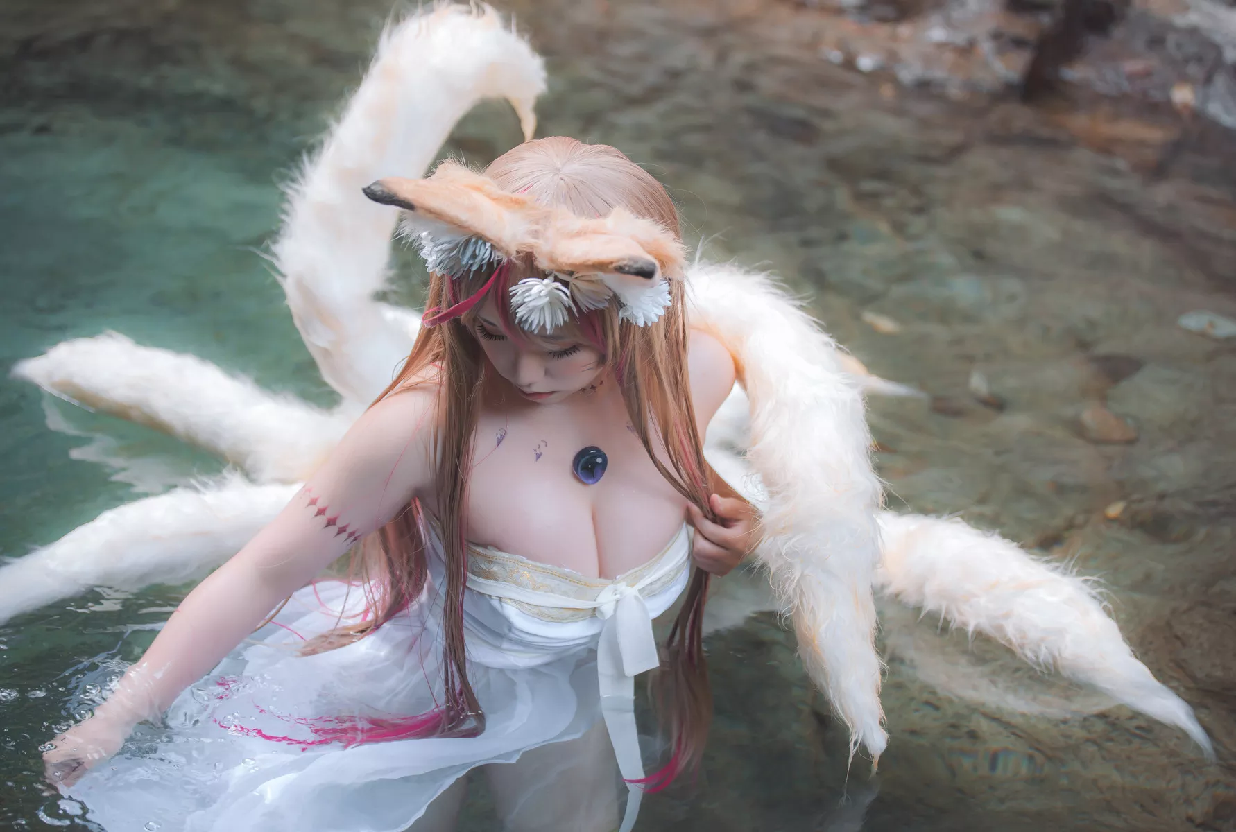 天命之子 玉藻前 美人 Cosplay 一北亦北