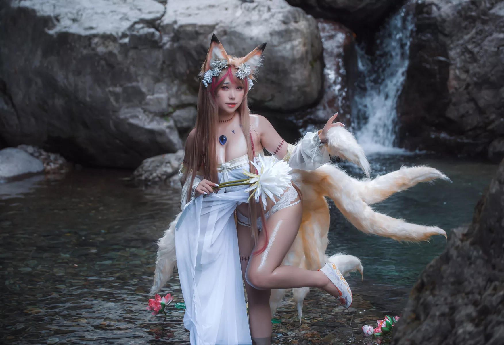 天命之子 玉藻前 美人 Cosplay 一北亦北