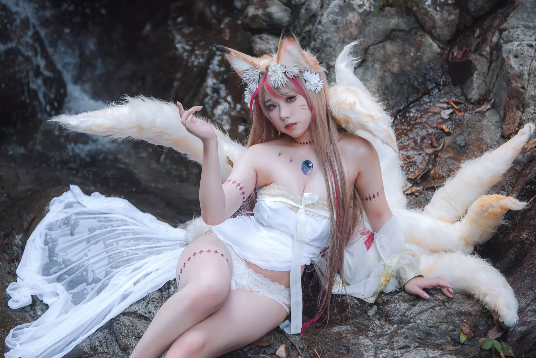 天命之子 玉藻前 美人 Cosplay 一北亦北