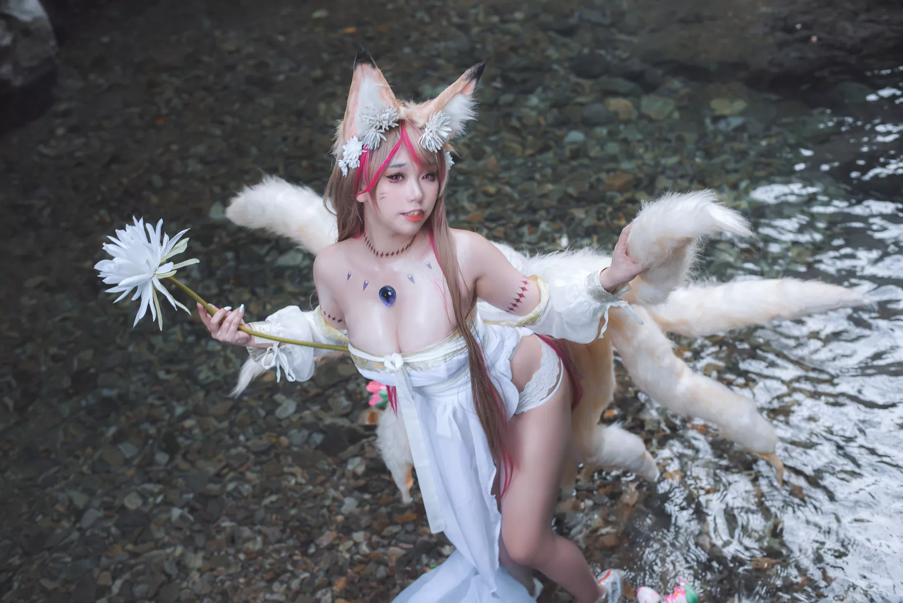 天命之子 玉藻前 美人 Cosplay 一北亦北