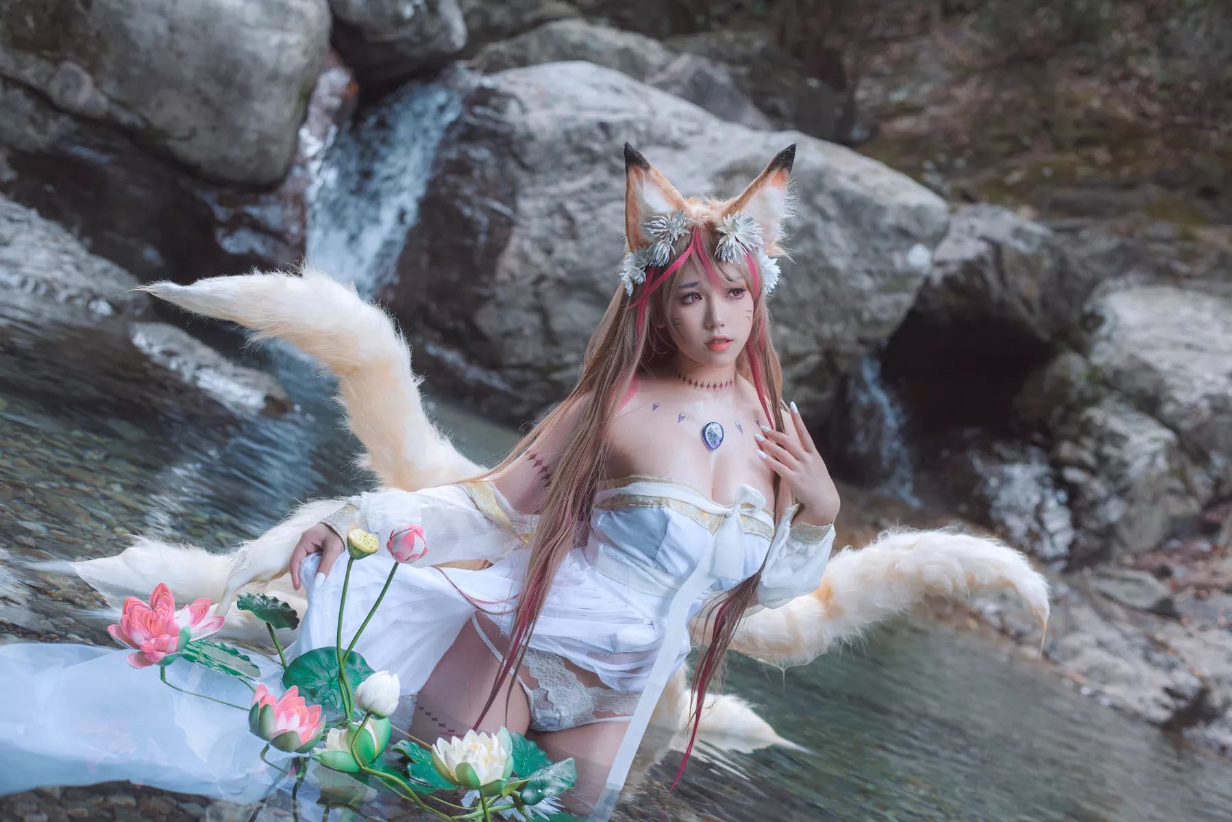 天命之子 玉藻前 美人 Cosplay 一北亦北