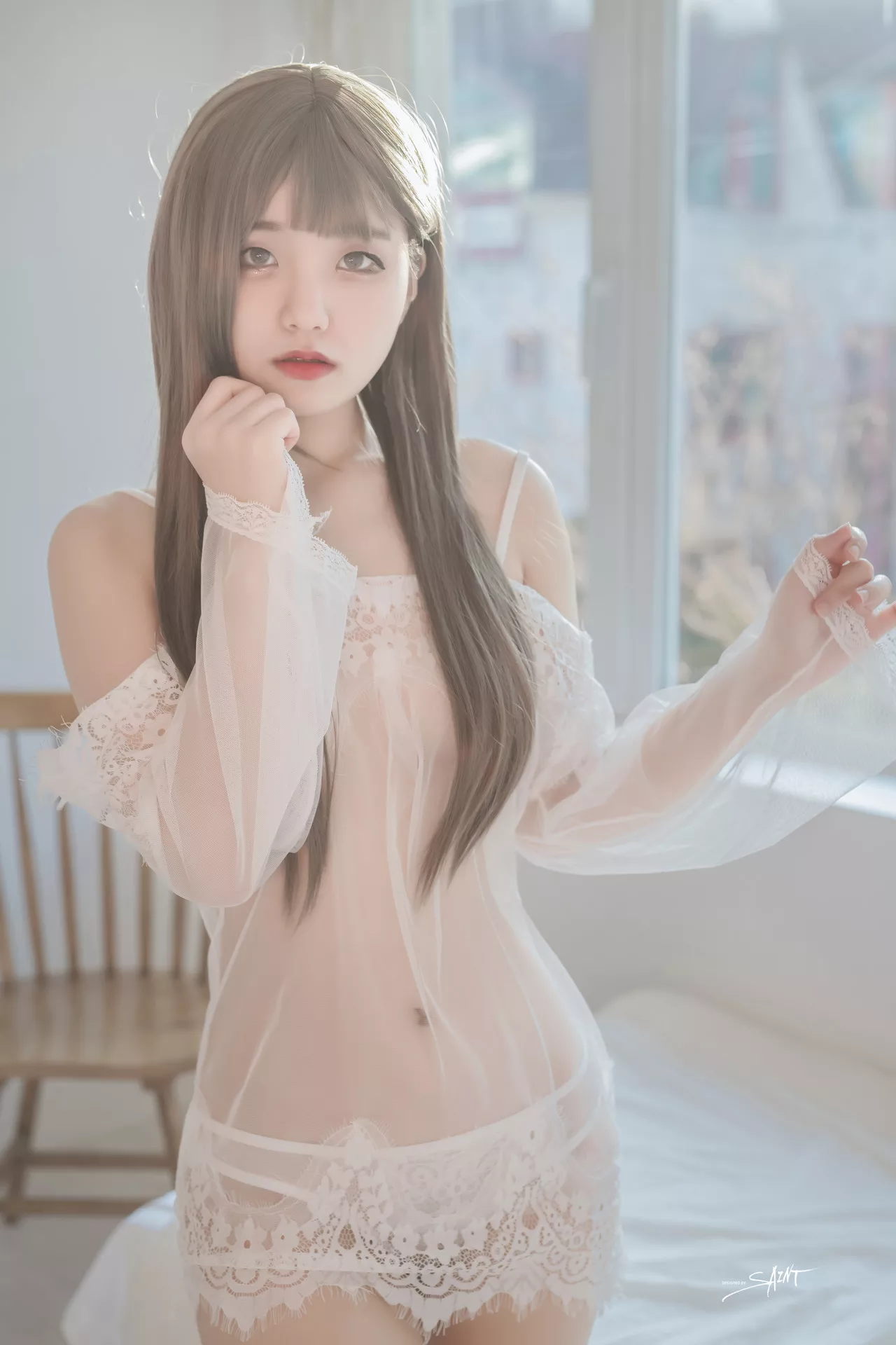 【SAINT 写真 Jeong No.2 圣光生活】 韩国 Jenny Jenny 佳人 (42P) Photolife