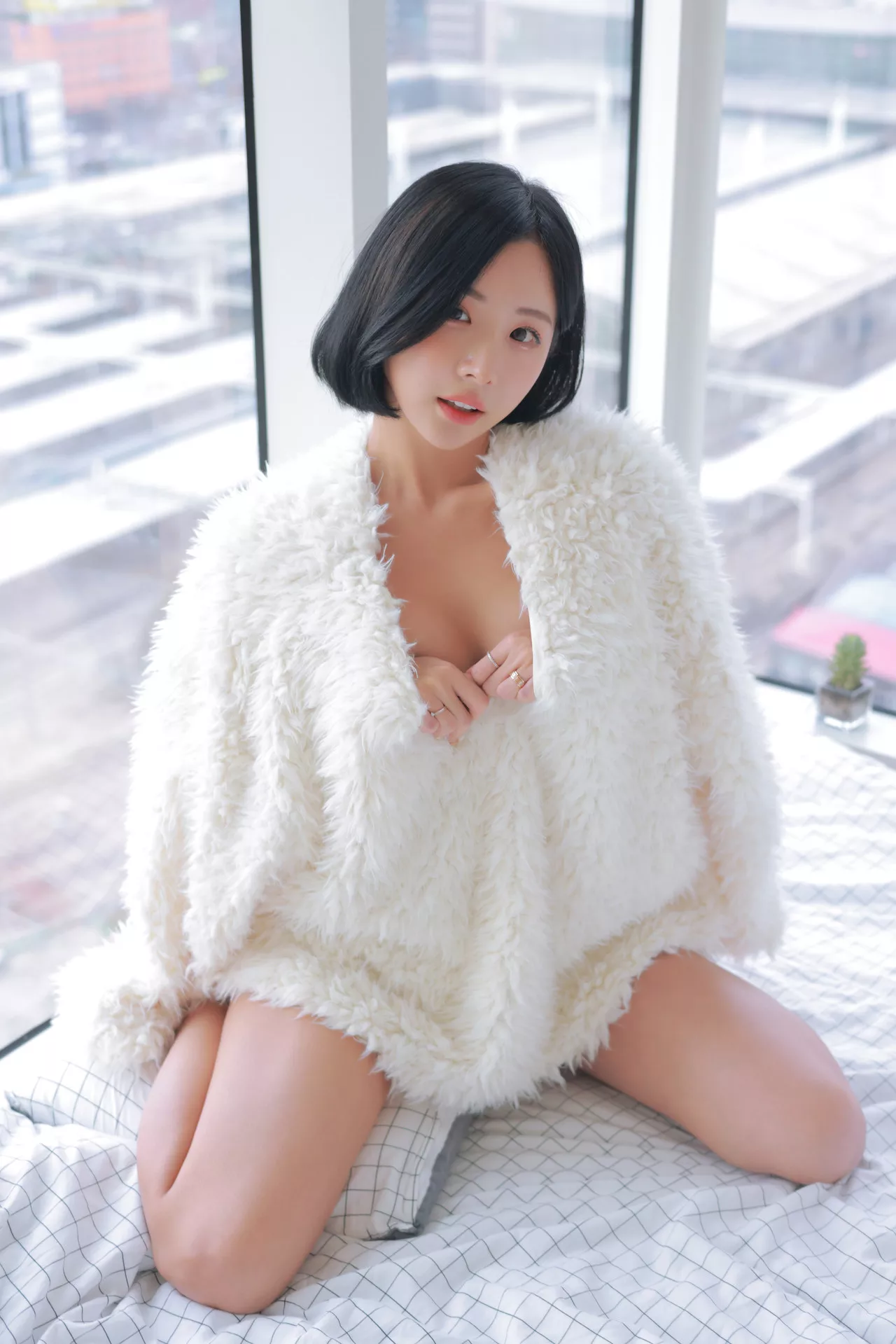 派特隆】 辣模 棒子 写真】 Underwear Habin【Patreon 全集修正
