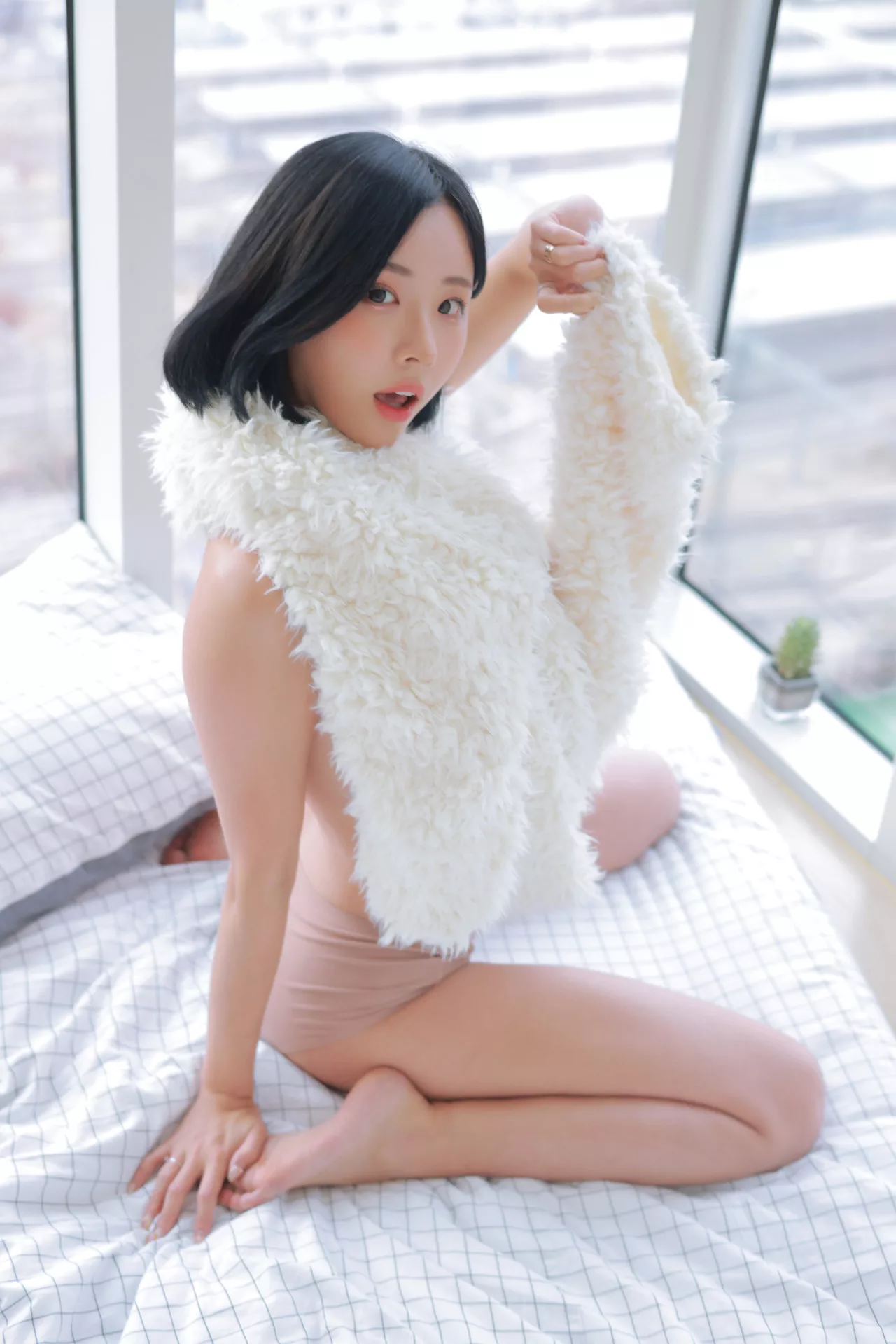 派特隆】 辣模 棒子 写真】 Underwear Habin【Patreon 全集修正