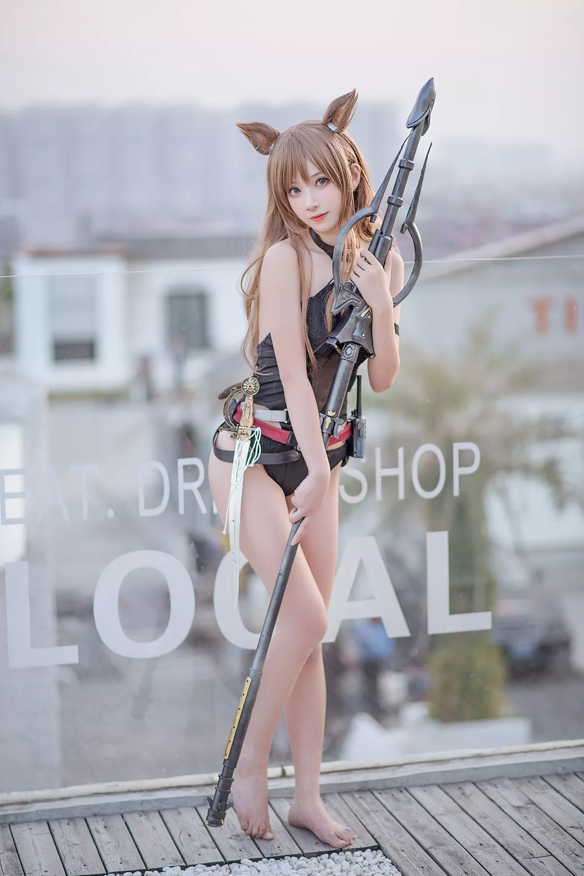 Cosplay 阳炎型小菠萝 天火泳服 仙女