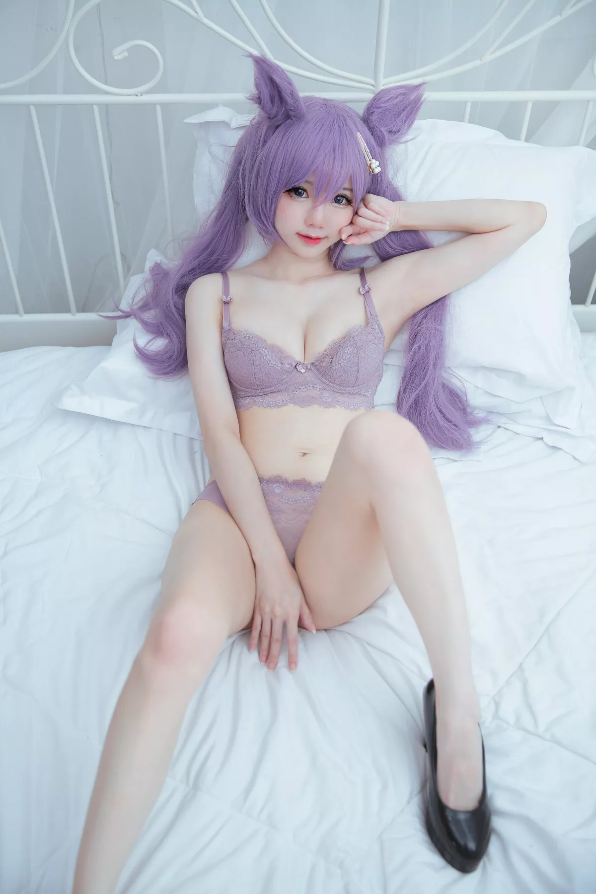 佳人 刻晴 密拍 Keqing 撩人 Cosplay Lingerie Ver. Sally多啦雪