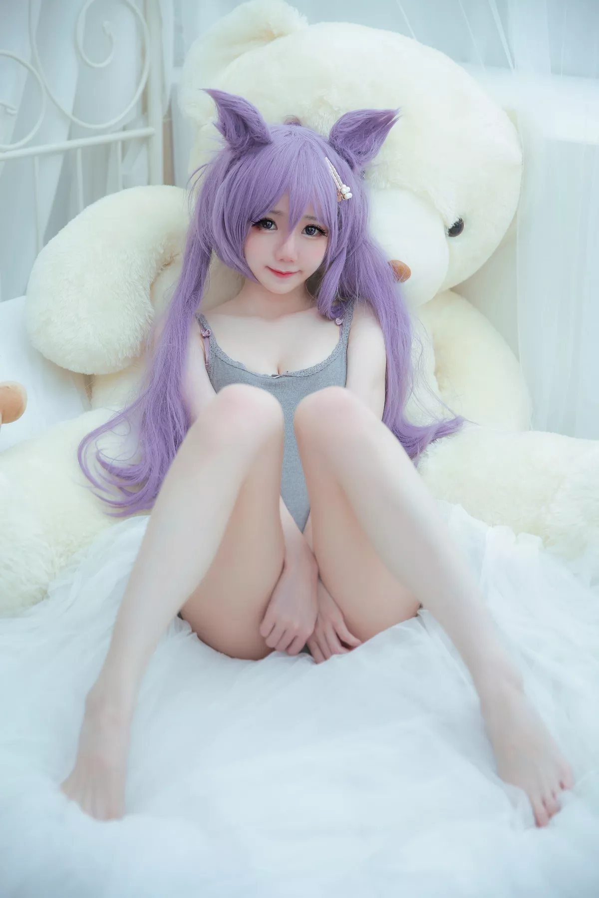 佳人 刻晴 密拍 Keqing 撩人 Cosplay Lingerie Ver. Sally多啦雪