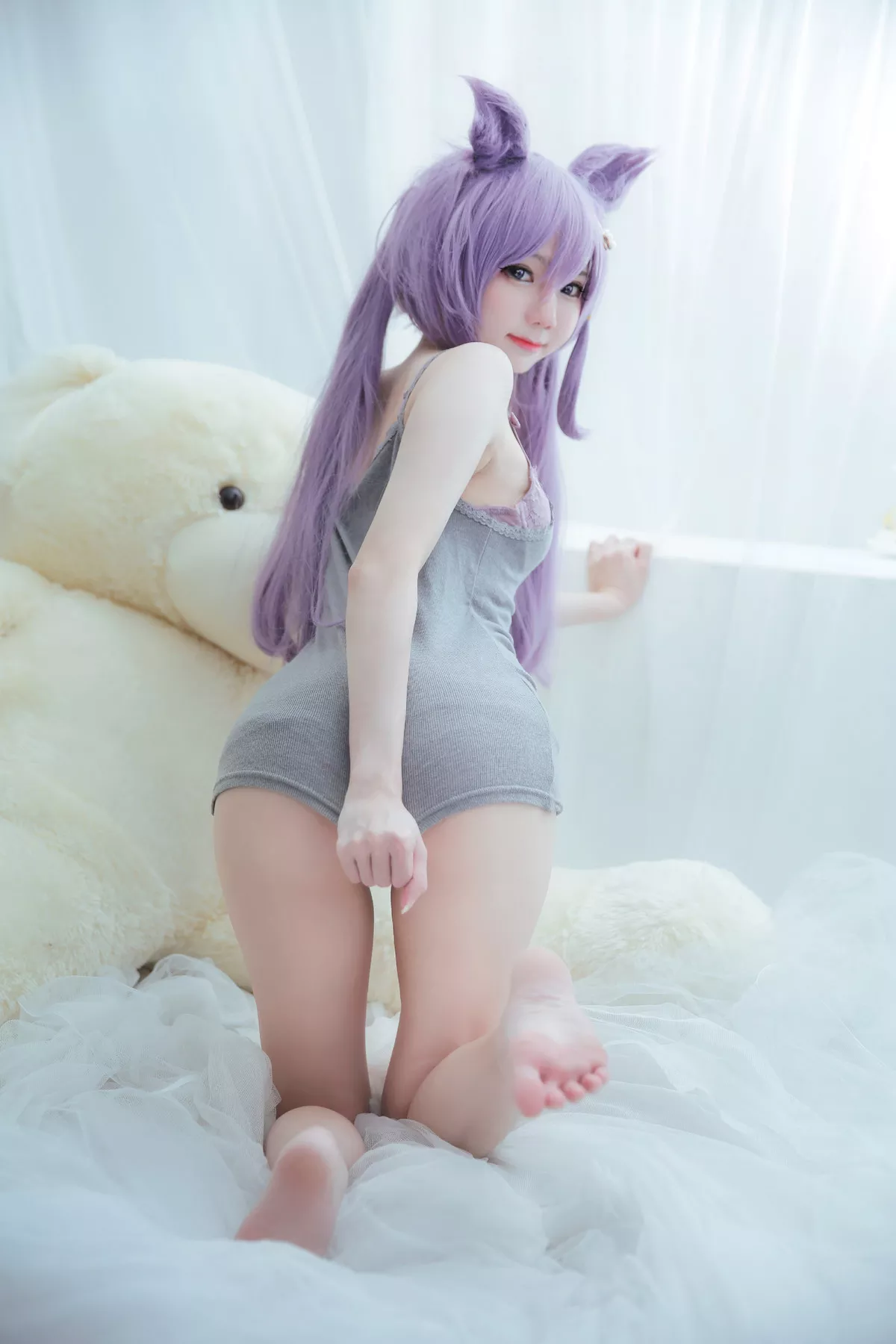 佳人 刻晴 密拍 Keqing 撩人 Cosplay Lingerie Ver. Sally多啦雪