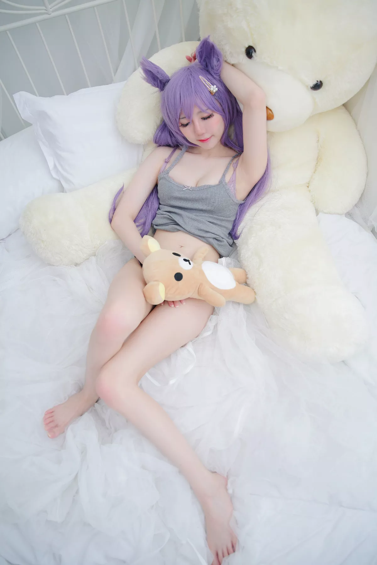佳人 刻晴 密拍 Keqing 撩人 Cosplay Lingerie Ver. Sally多啦雪