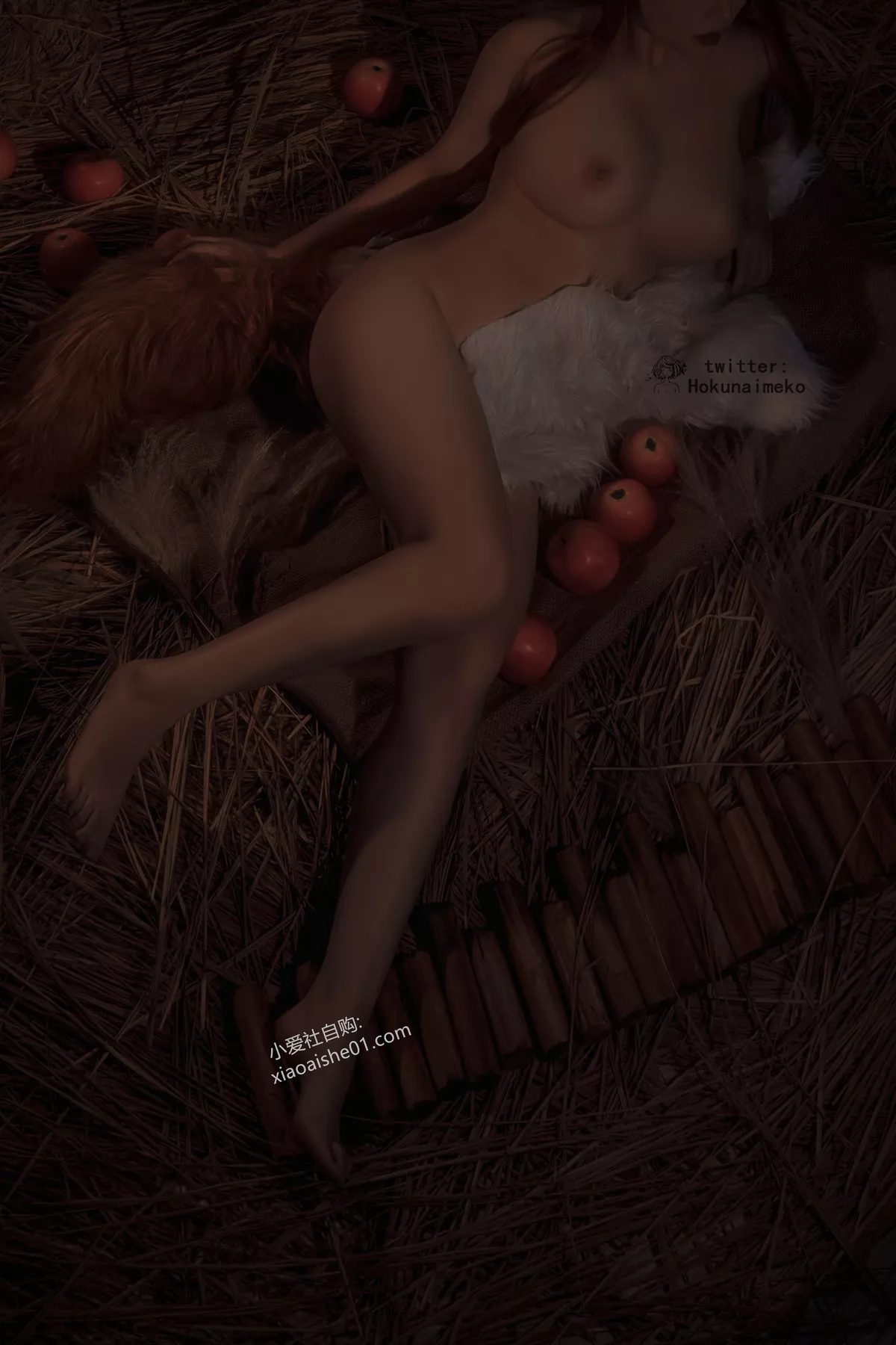 诱惑 Cosplay 赫萝 Holo Hokunaimeko 密拍 丽人