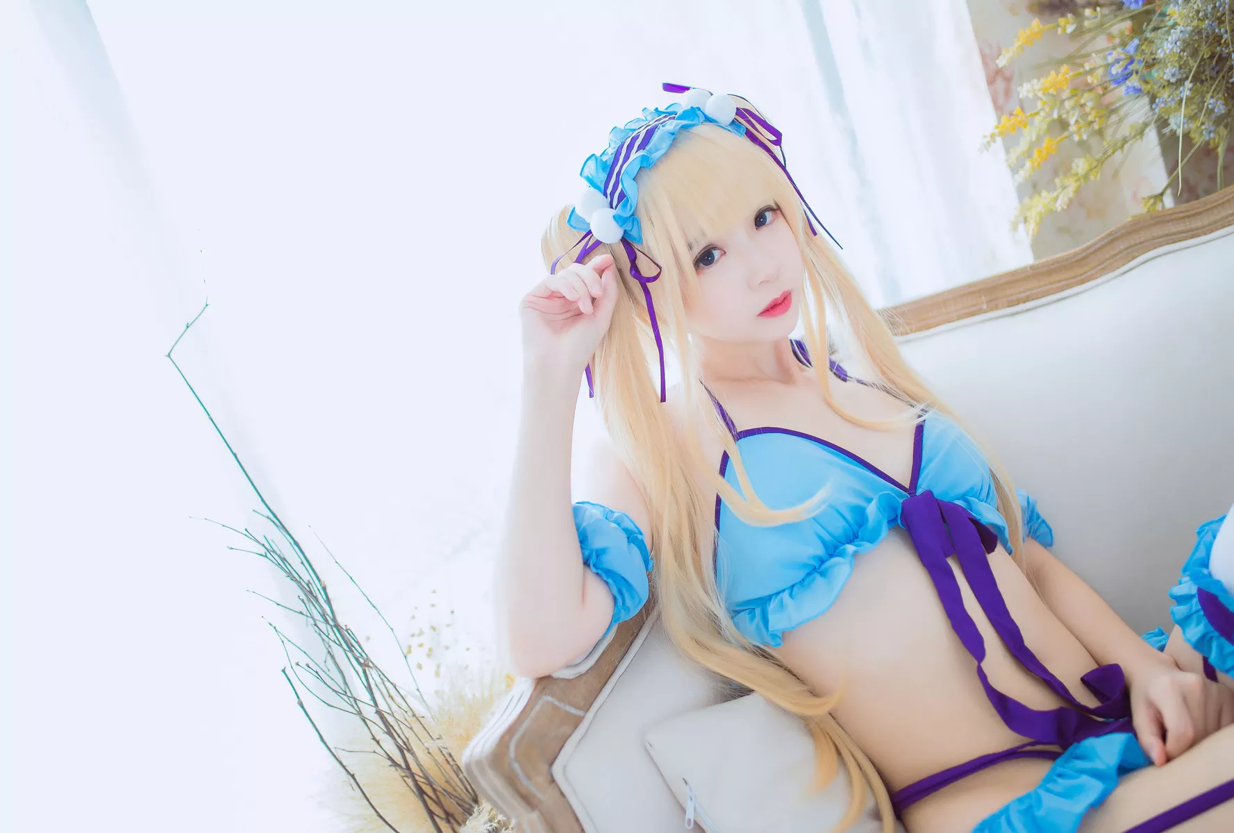 ss 疯猫 Cosplay 魅力 Saeka Eriri No 私摄 丽人 英梨梨 摄影集