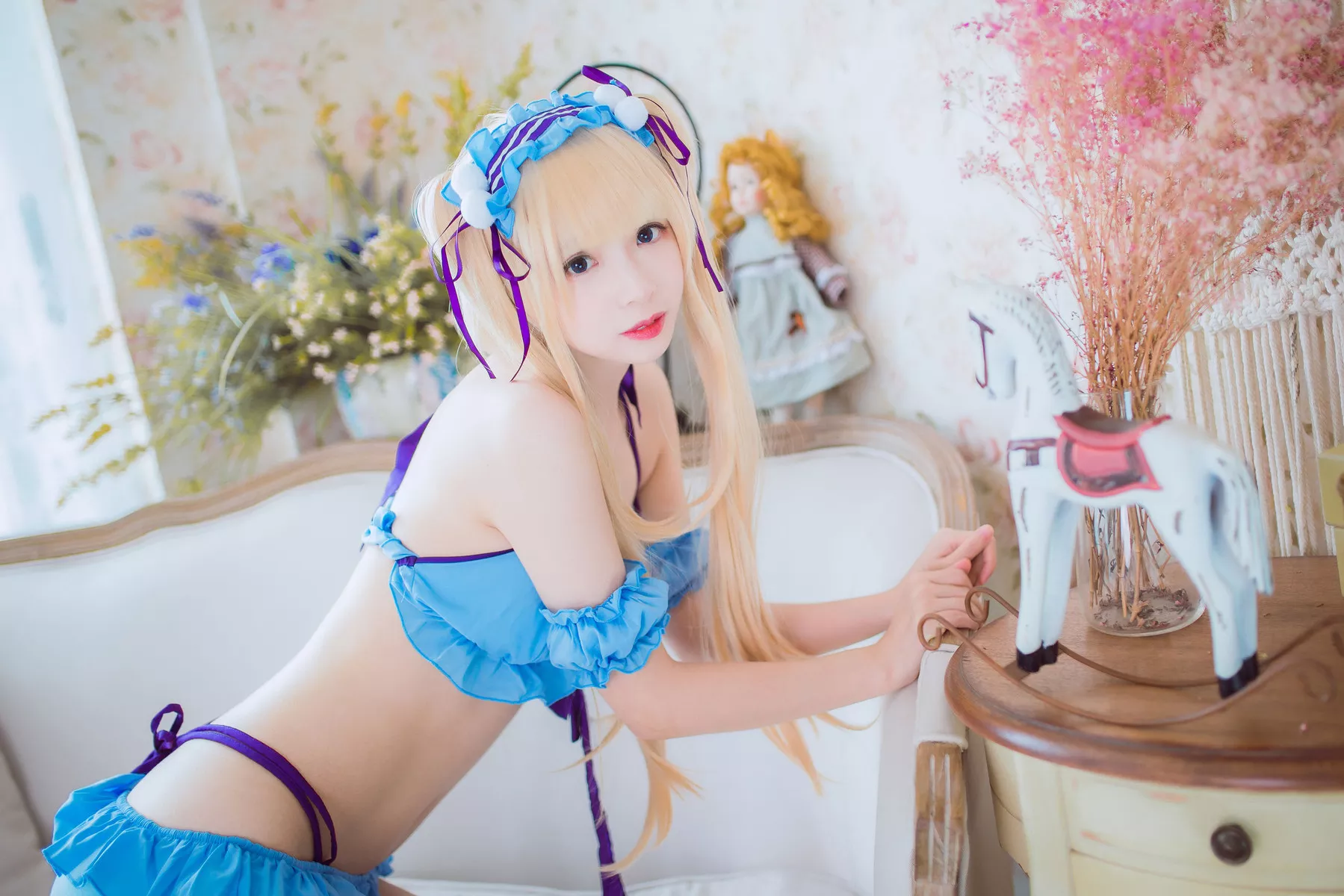 ss 疯猫 Cosplay 魅力 Saeka Eriri No 私摄 丽人 英梨梨 摄影集