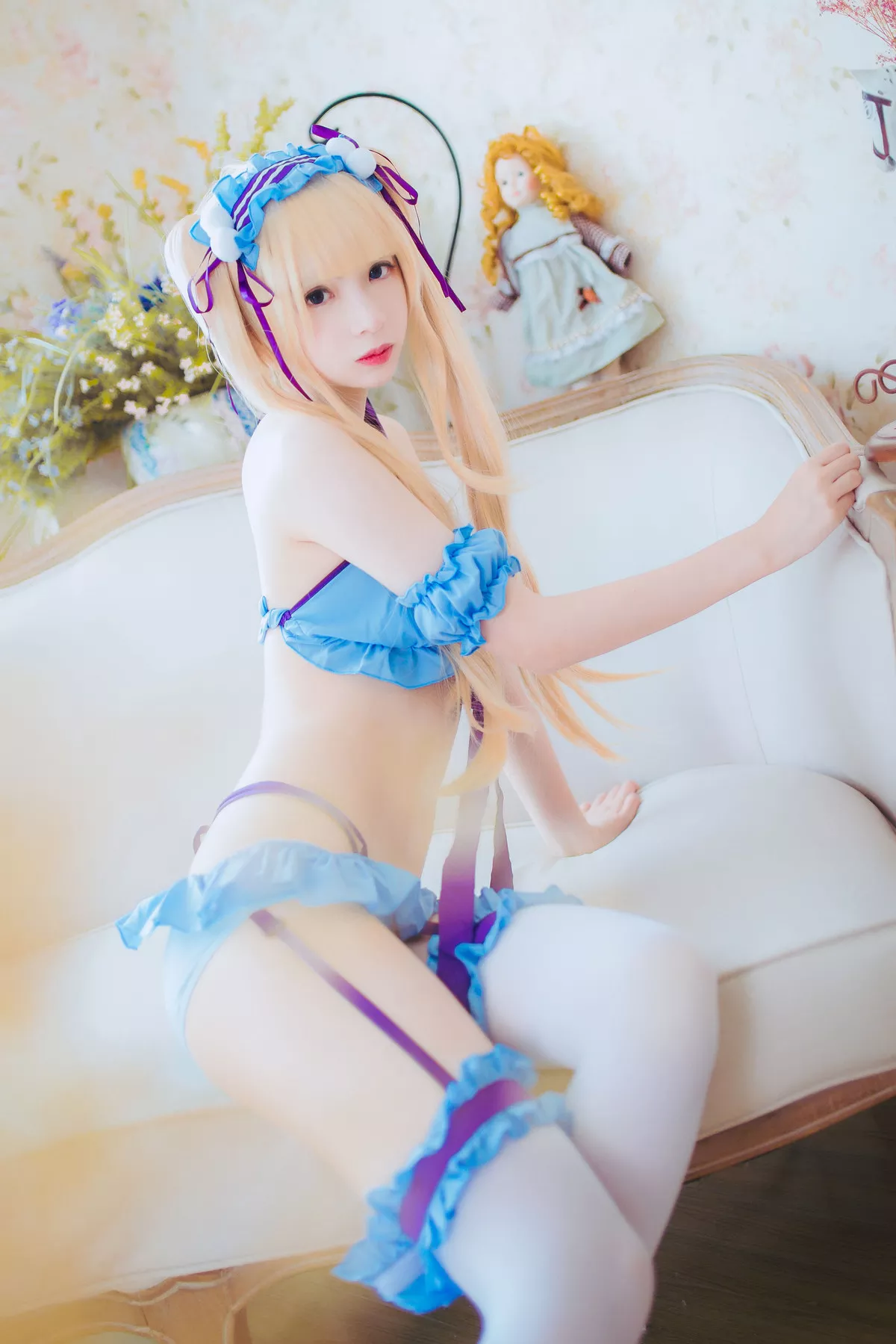 ss 疯猫 Cosplay 魅力 Saeka Eriri No 私摄 丽人 英梨梨 摄影集
