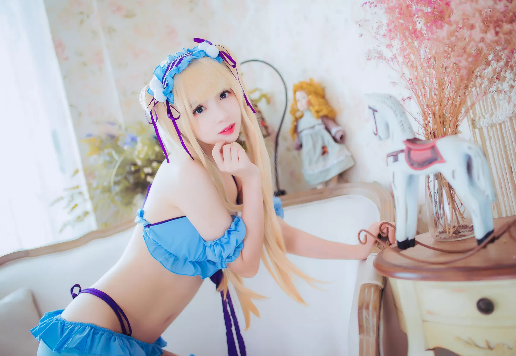 ss 疯猫 Cosplay 魅力 Saeka Eriri No 私摄 丽人 英梨梨 摄影集