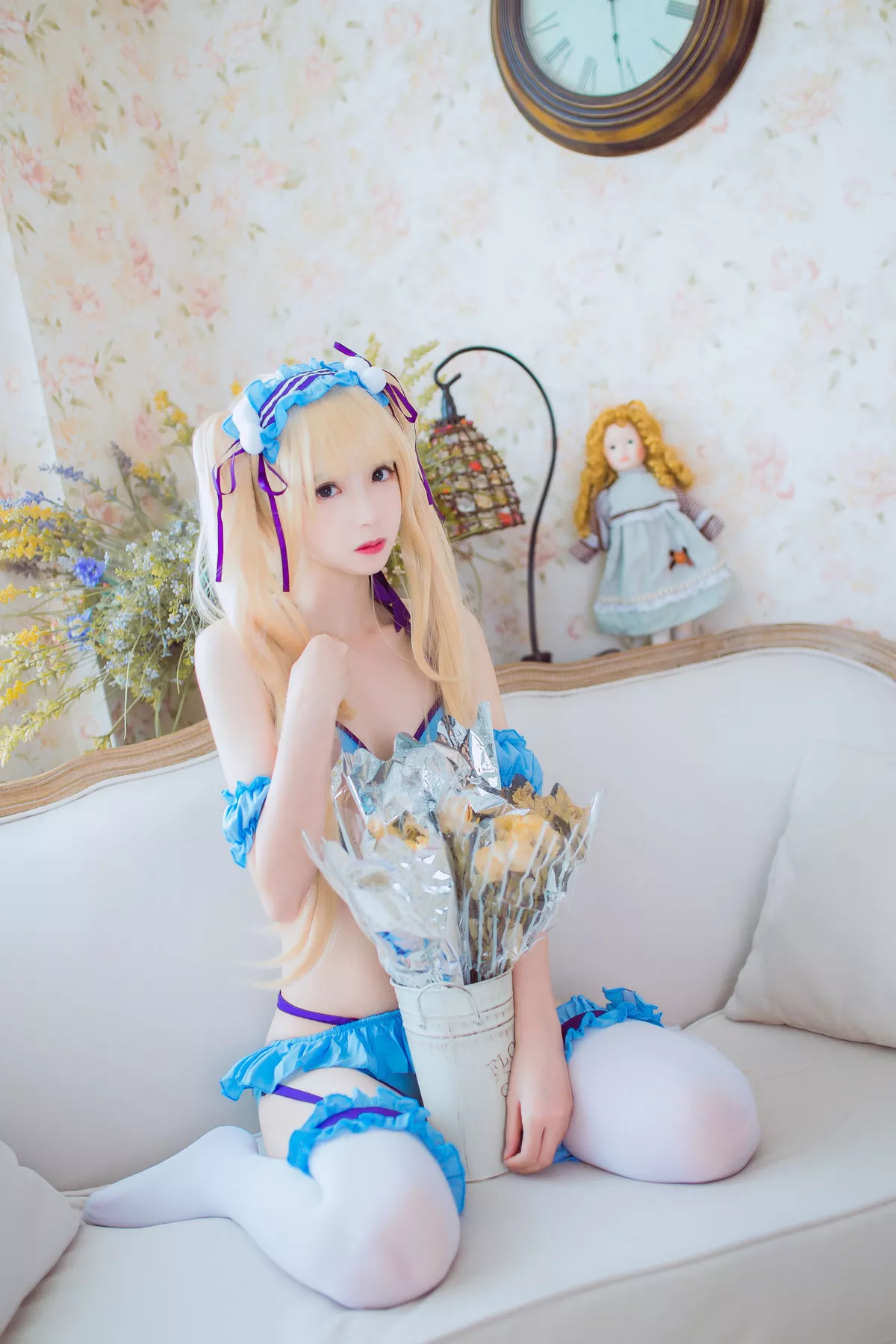 ss 疯猫 Cosplay 魅力 Saeka Eriri No 私摄 丽人 英梨梨 摄影集