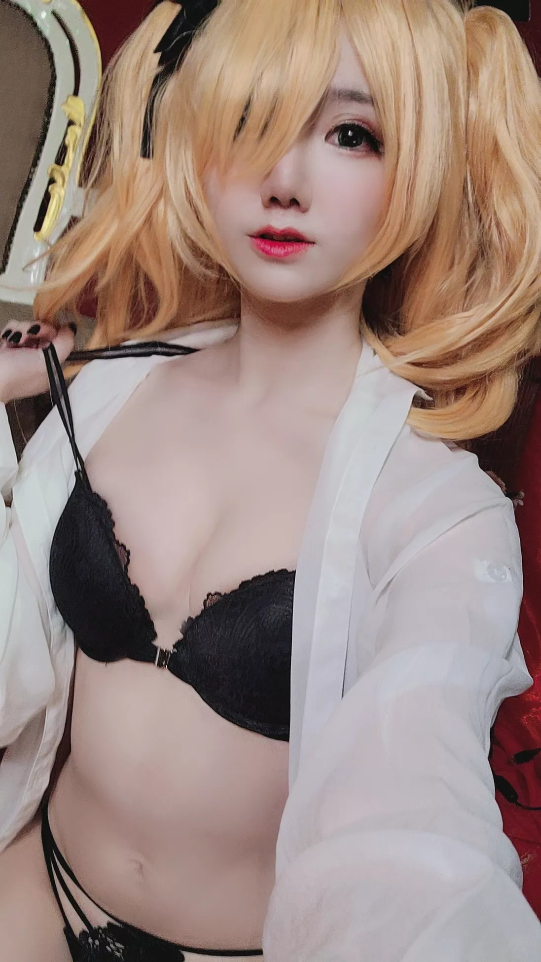 Cosplay Sally多啦雪 妩媚 Lingerie Gothic 私房 Fischl 佳人