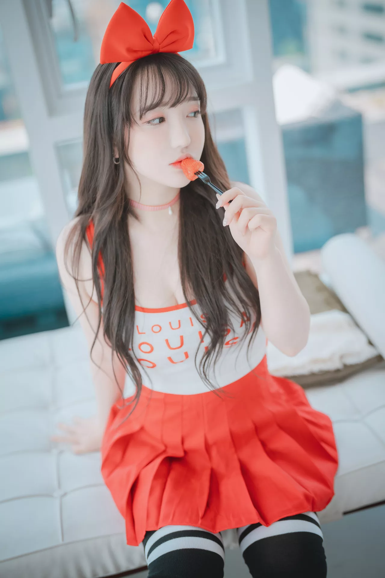 Yeeun【DJAWA 高丽 大佳玩】 Strawbeery 艳模 Son 写真 Girl 全集修正
