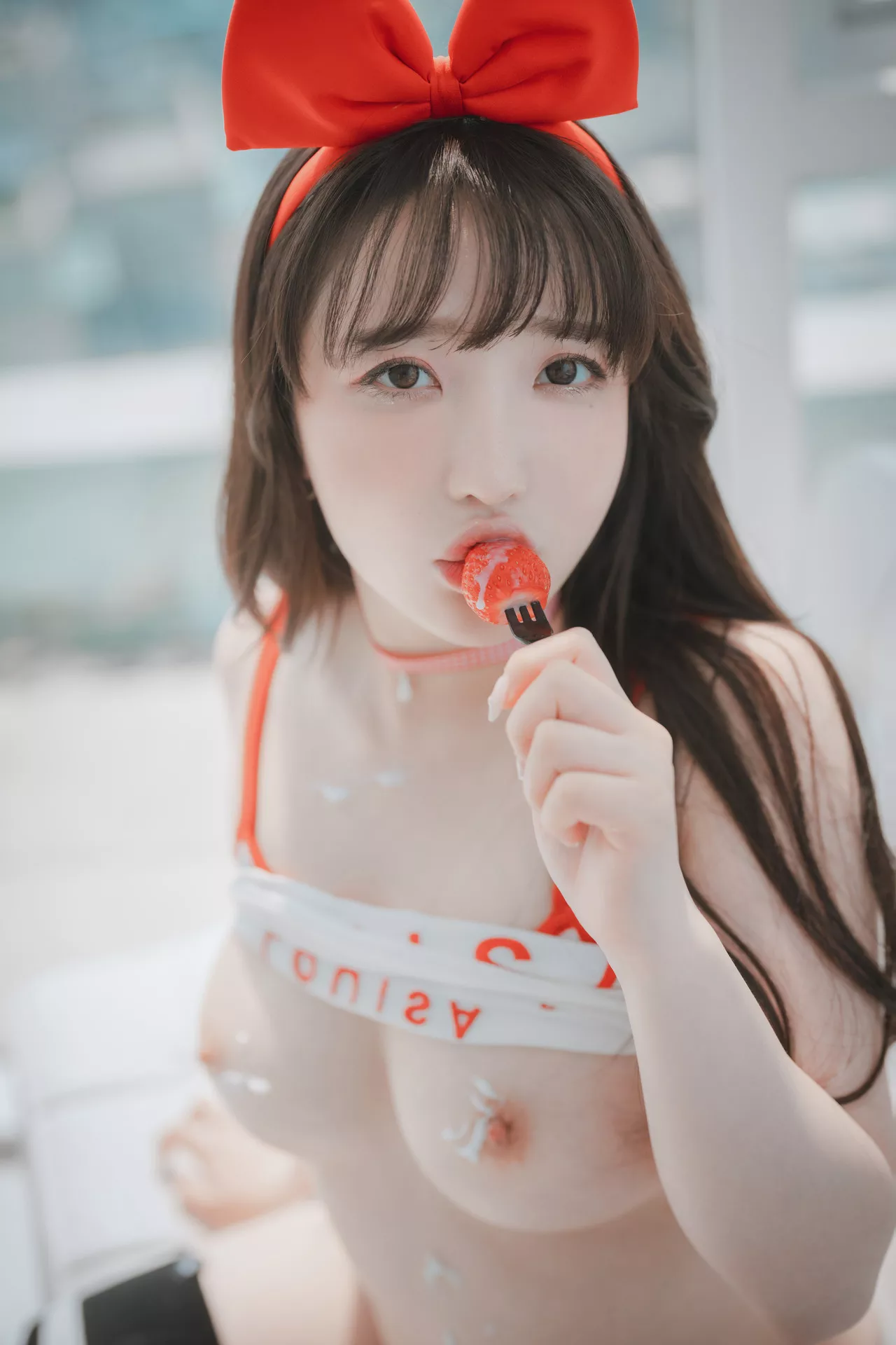 Yeeun【DJAWA 高丽 大佳玩】 Strawbeery 艳模 Son 写真 Girl 全集修正