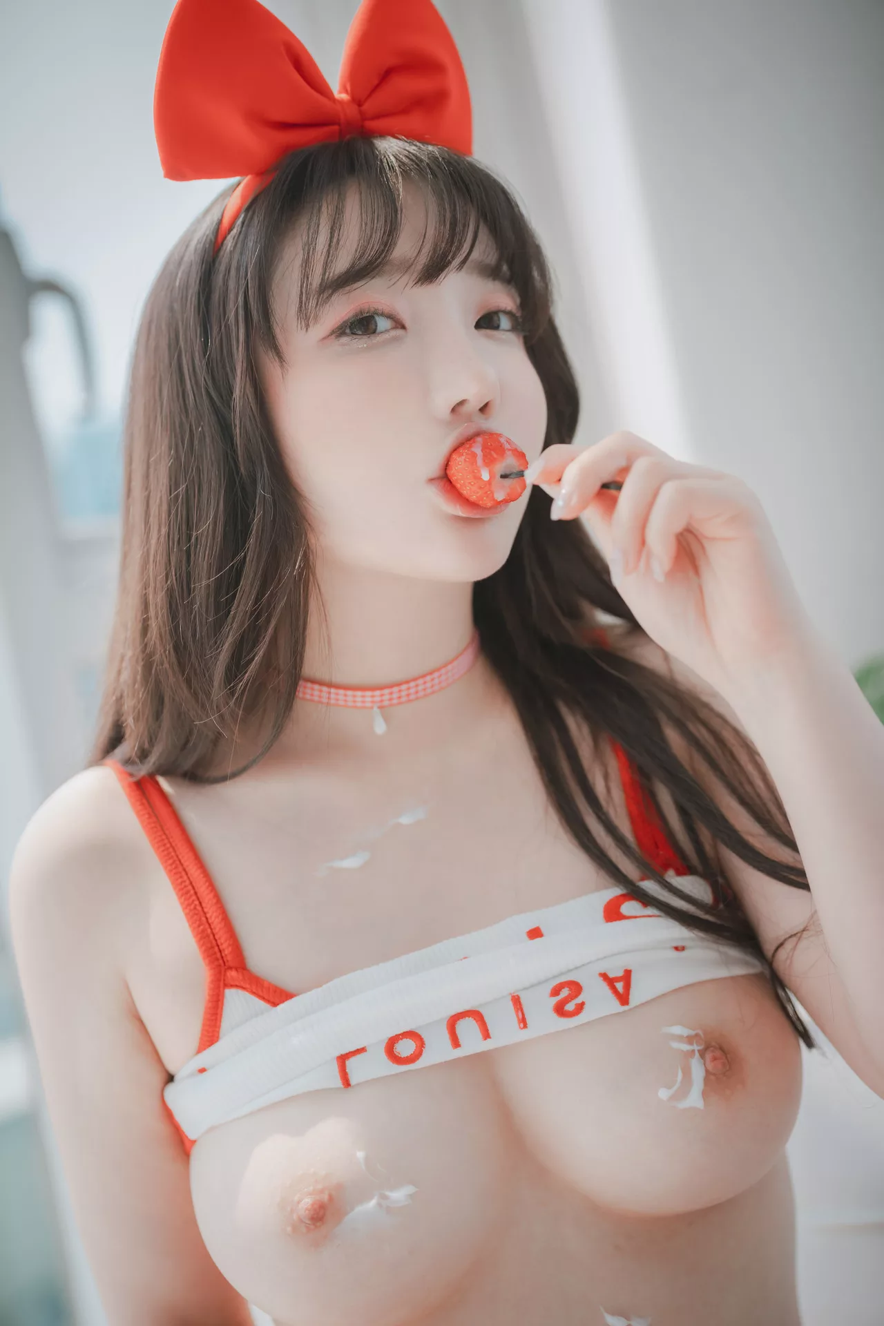 Yeeun【DJAWA 高丽 大佳玩】 Strawbeery 艳模 Son 写真 Girl 全集修正