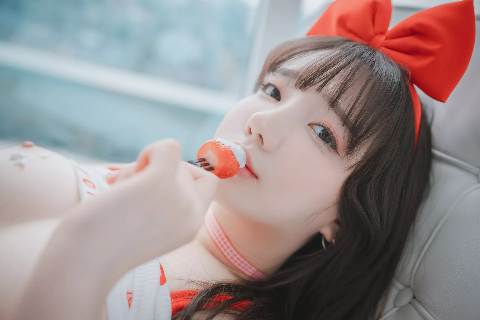Yeeun【DJAWA 高丽 大佳玩】 Strawbeery 艳模 Son 写真 Girl 全集修正