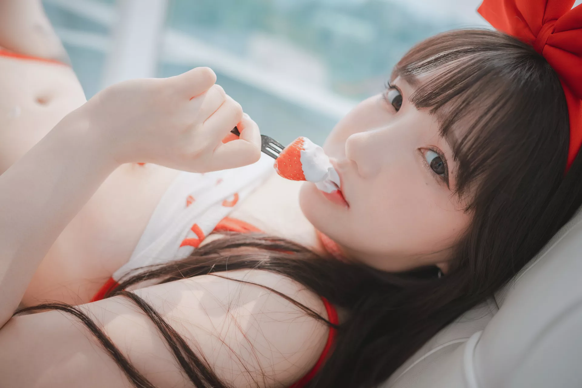 Yeeun【DJAWA 高丽 大佳玩】 Strawbeery 艳模 Son 写真 Girl 全集修正