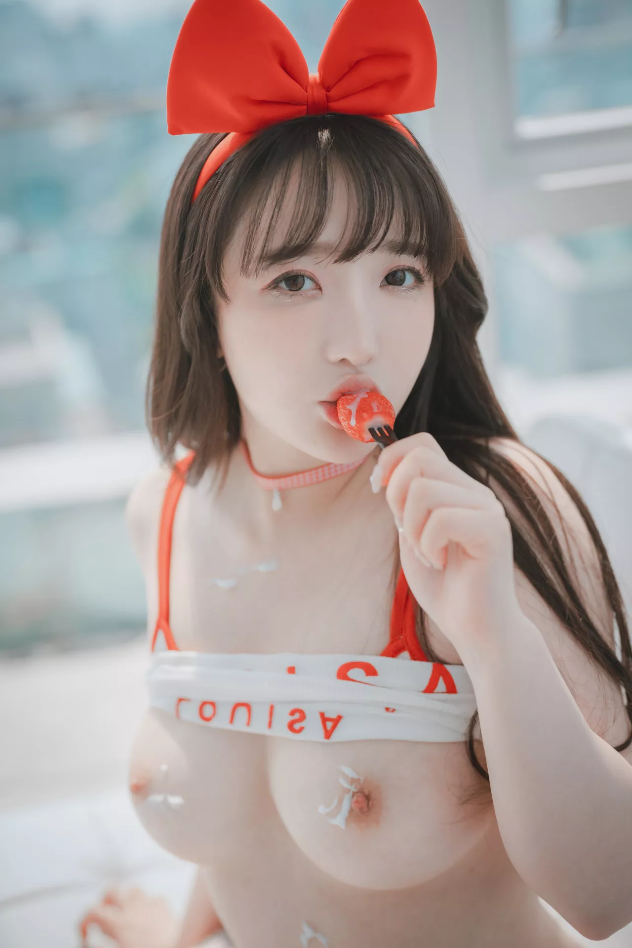 Yeeun【DJAWA 高丽 大佳玩】 Strawbeery 艳模 Son 写真 Girl 全集修正