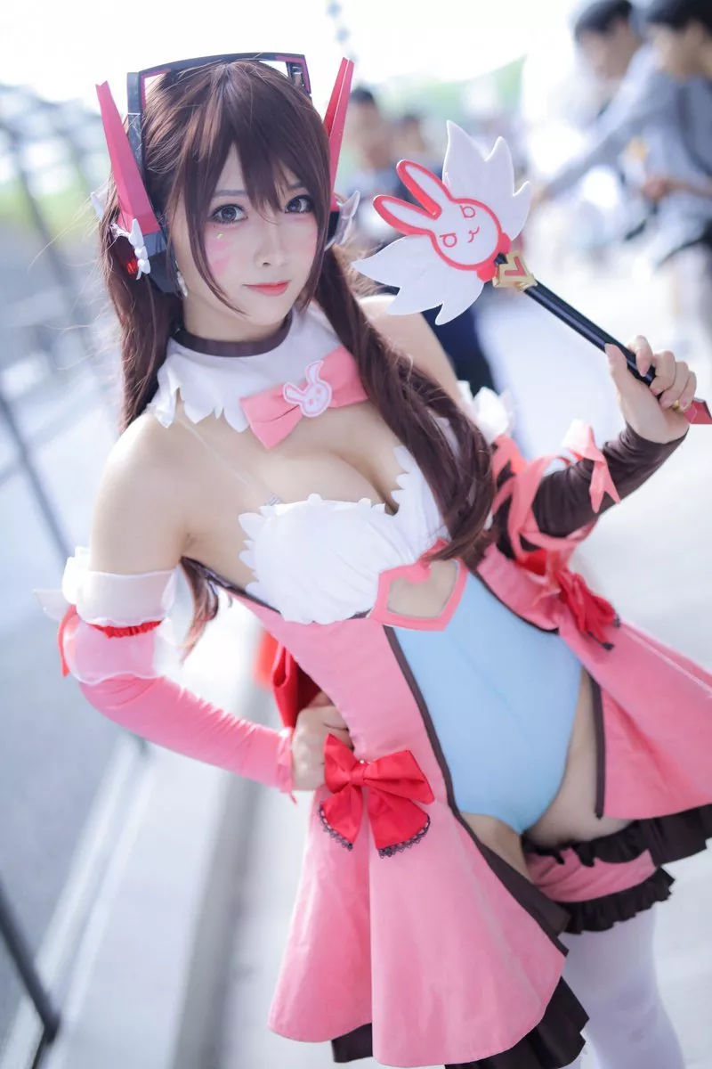 美女 风范 D.Va Magica 只是简言 私摄 Cosplay
