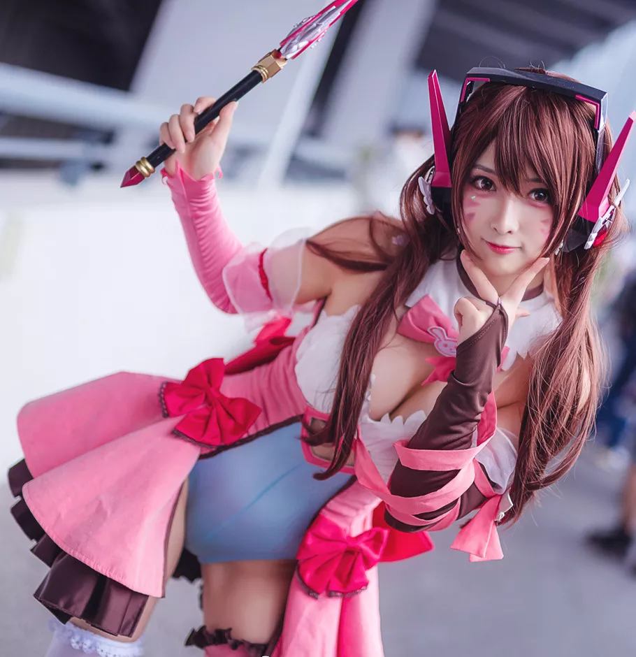 美女 风范 D.Va Magica 只是简言 私摄 Cosplay