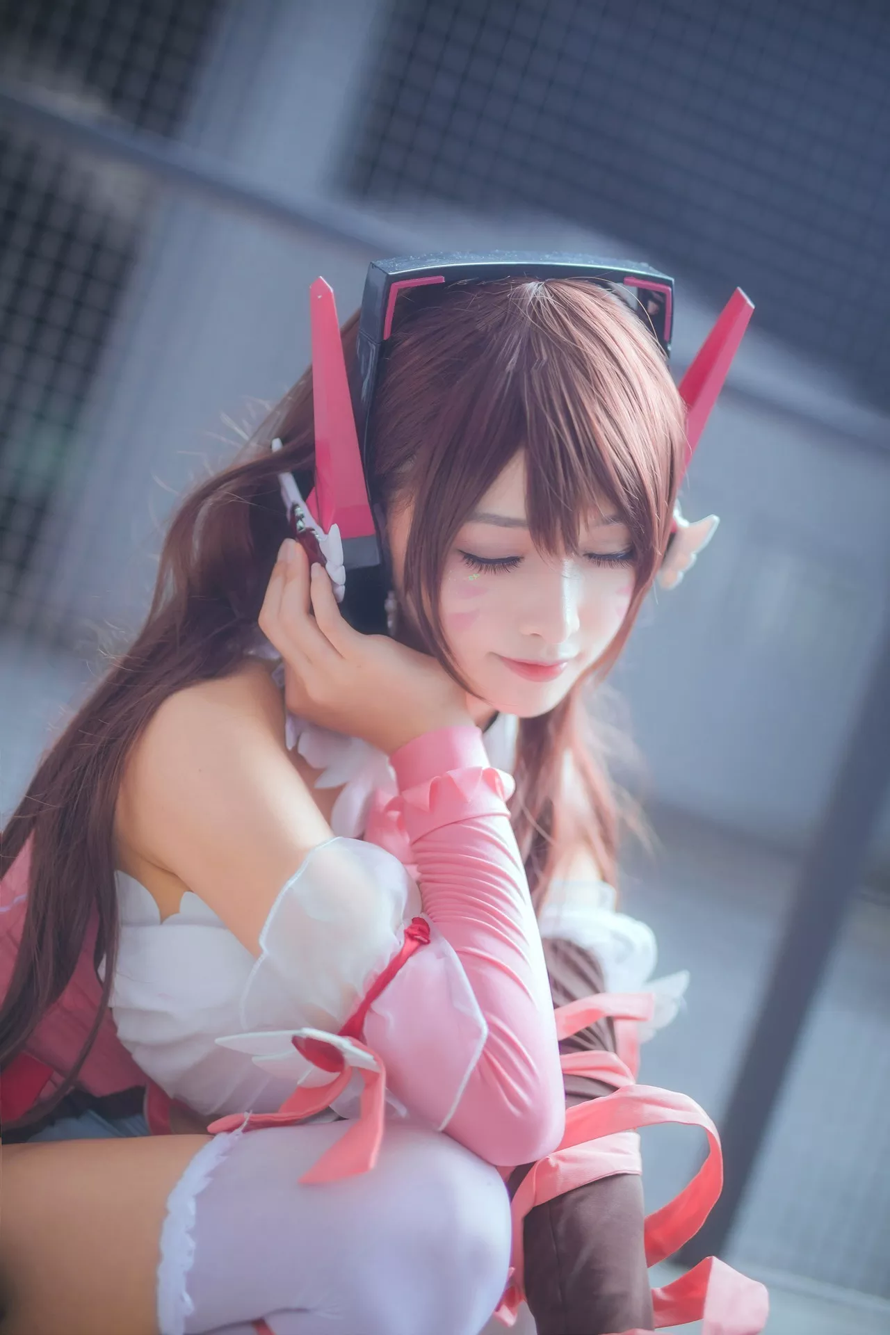 美女 风范 D.Va Magica 只是简言 私摄 Cosplay