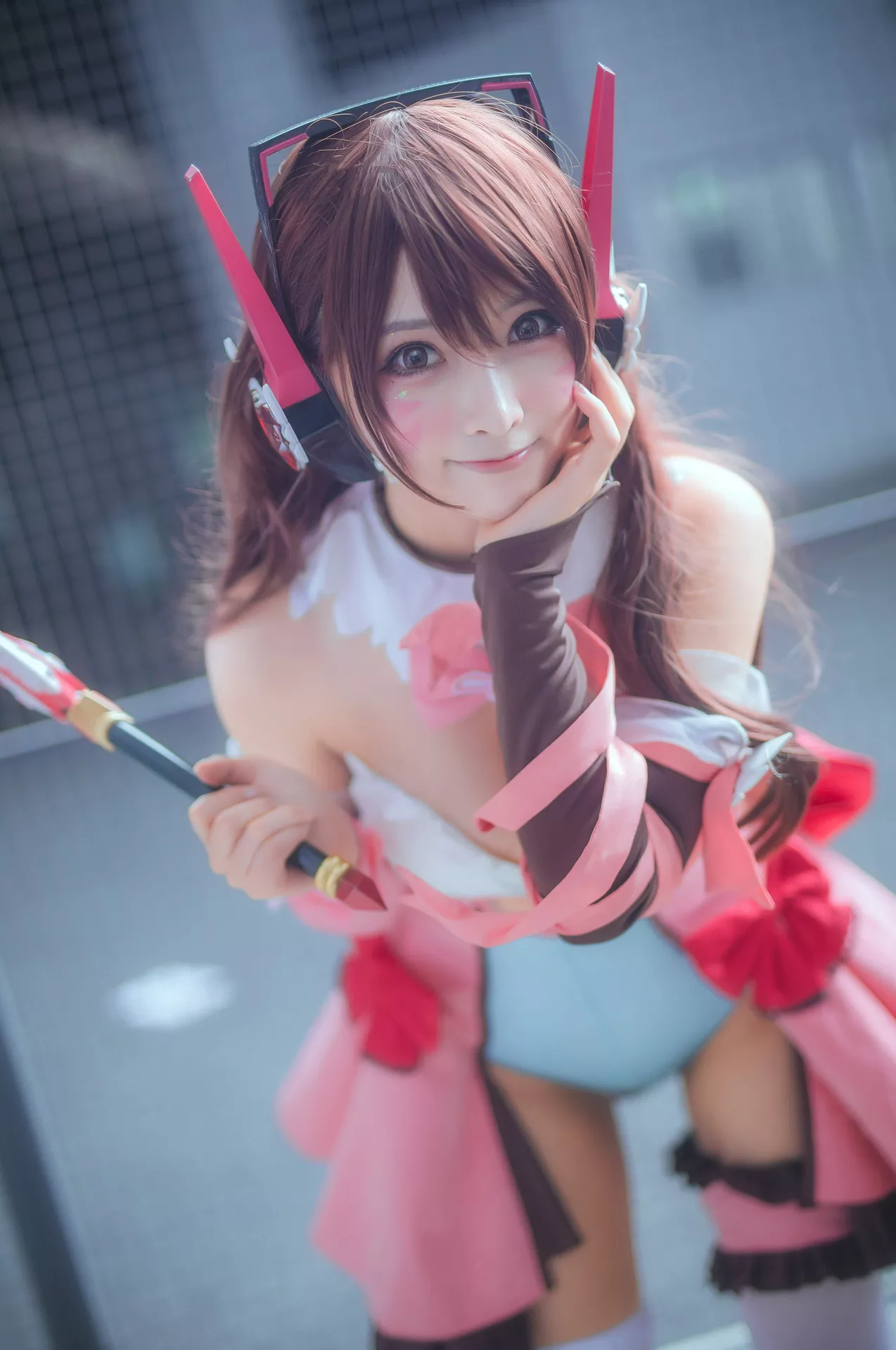 美女 风范 D.Va Magica 只是简言 私摄 Cosplay