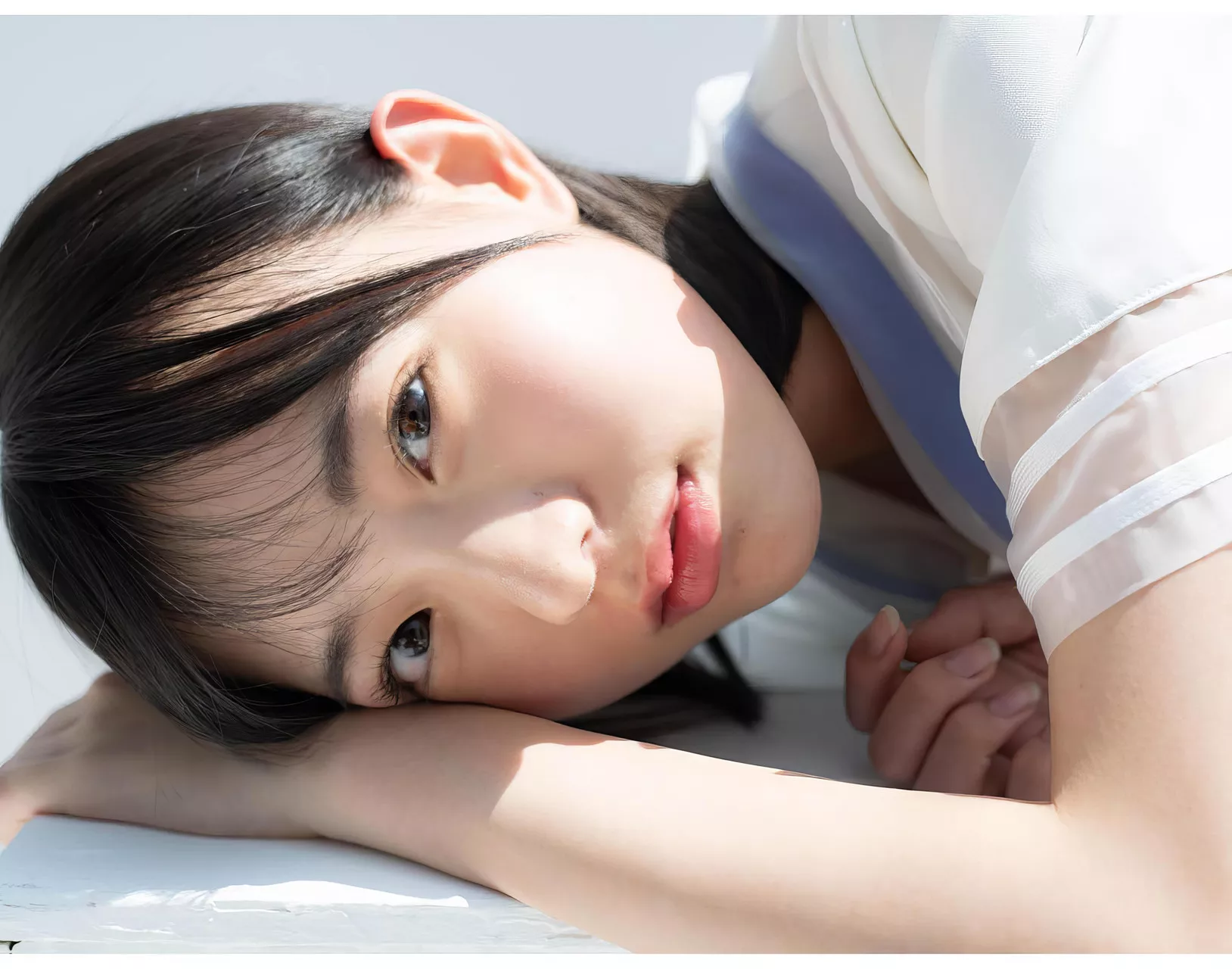 『无色な青色』 全集修正 Azusa 和田あずさ写真集 Wada