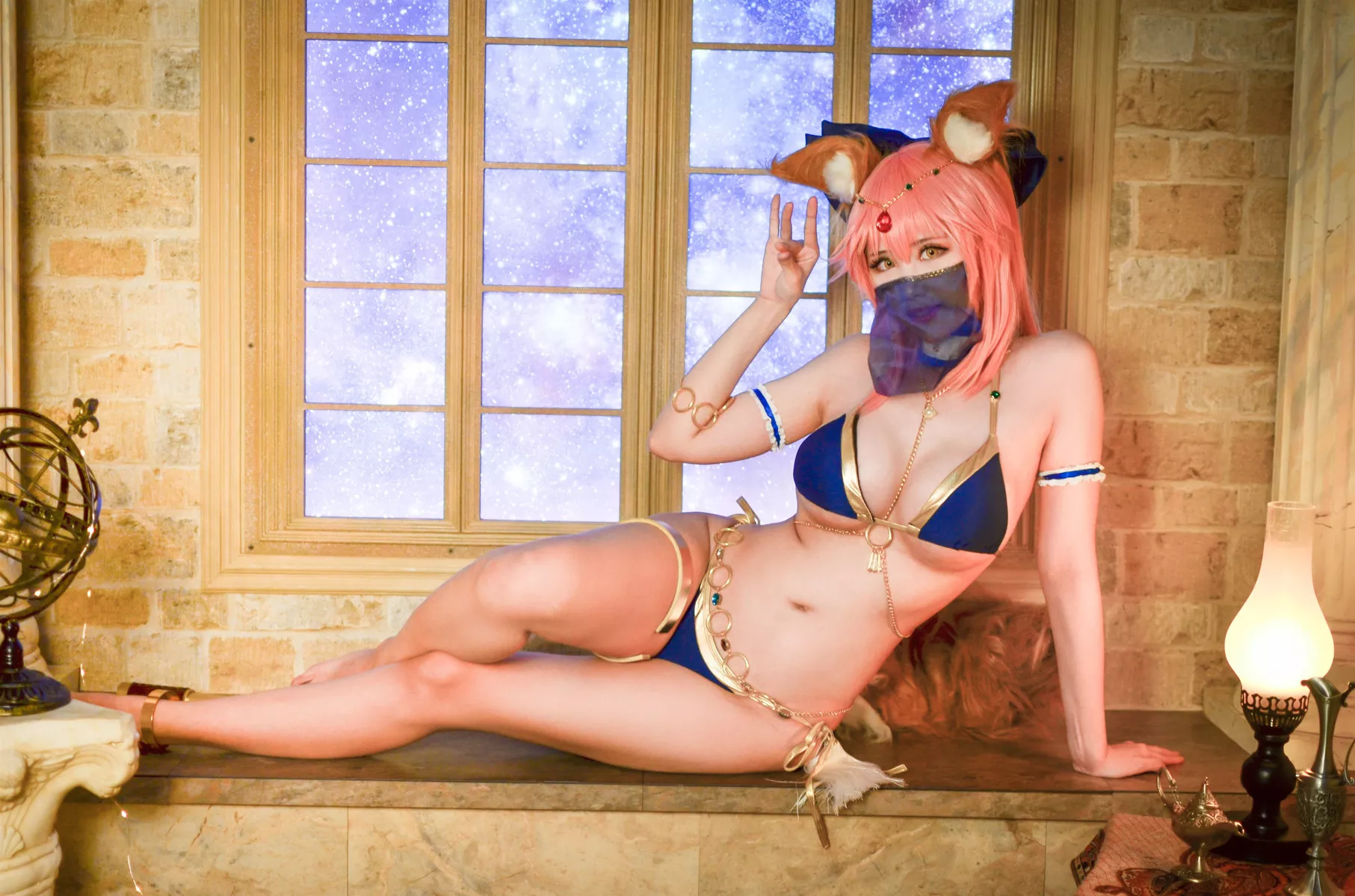 KaYa萱 密拍 舞娘Ver 性感 尤物 Cosplay 玉藻前