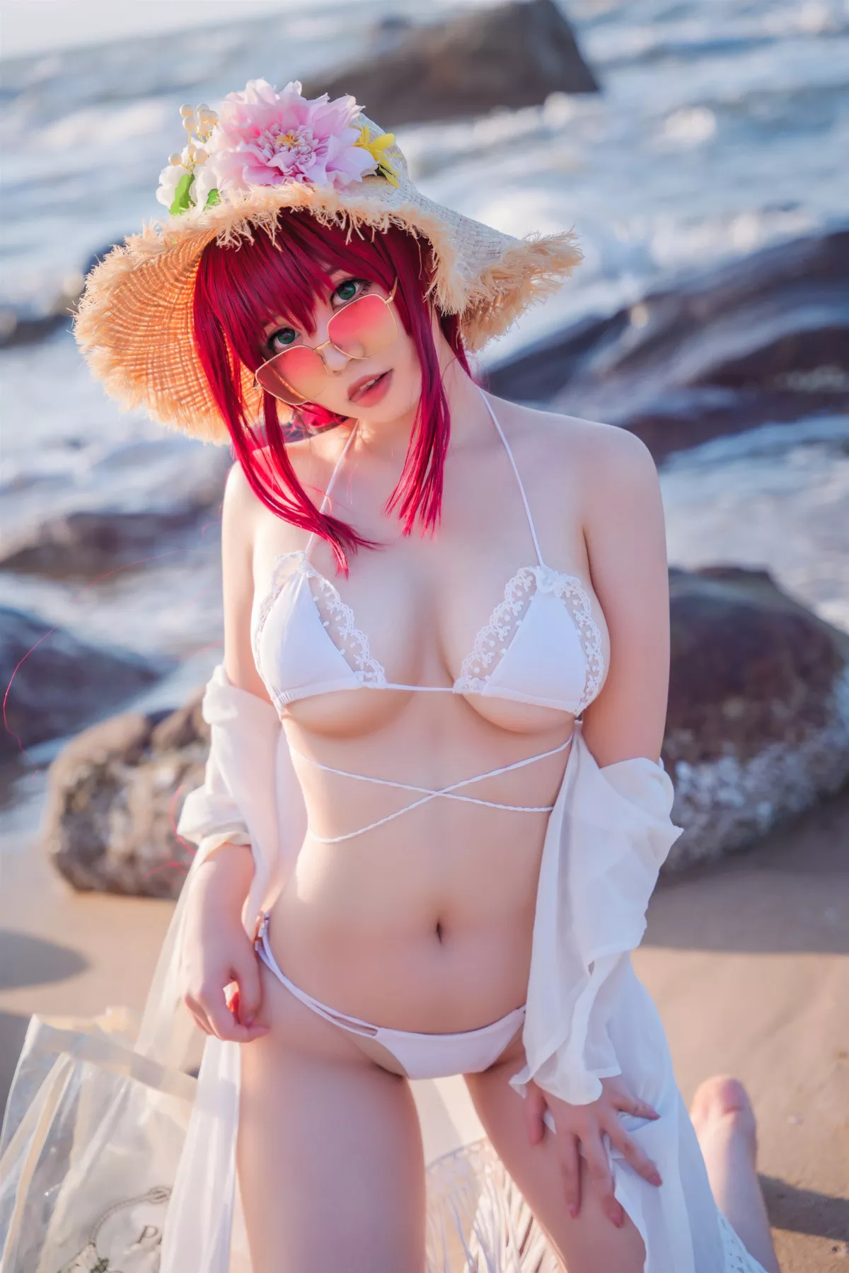 私拍 Ganlory Cosplay 絮库夫泳服 诱惑 啊日日 美女