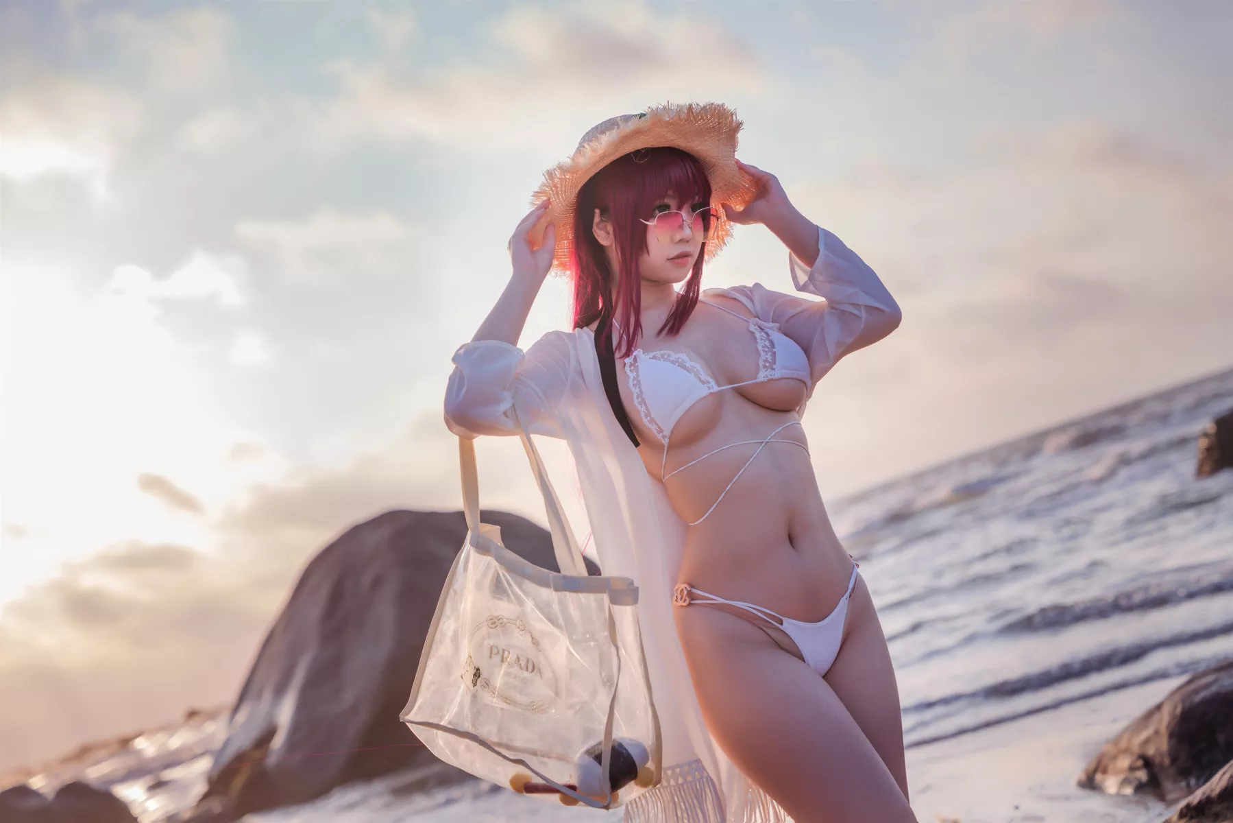 私拍 Ganlory Cosplay 絮库夫泳服 诱惑 啊日日 美女