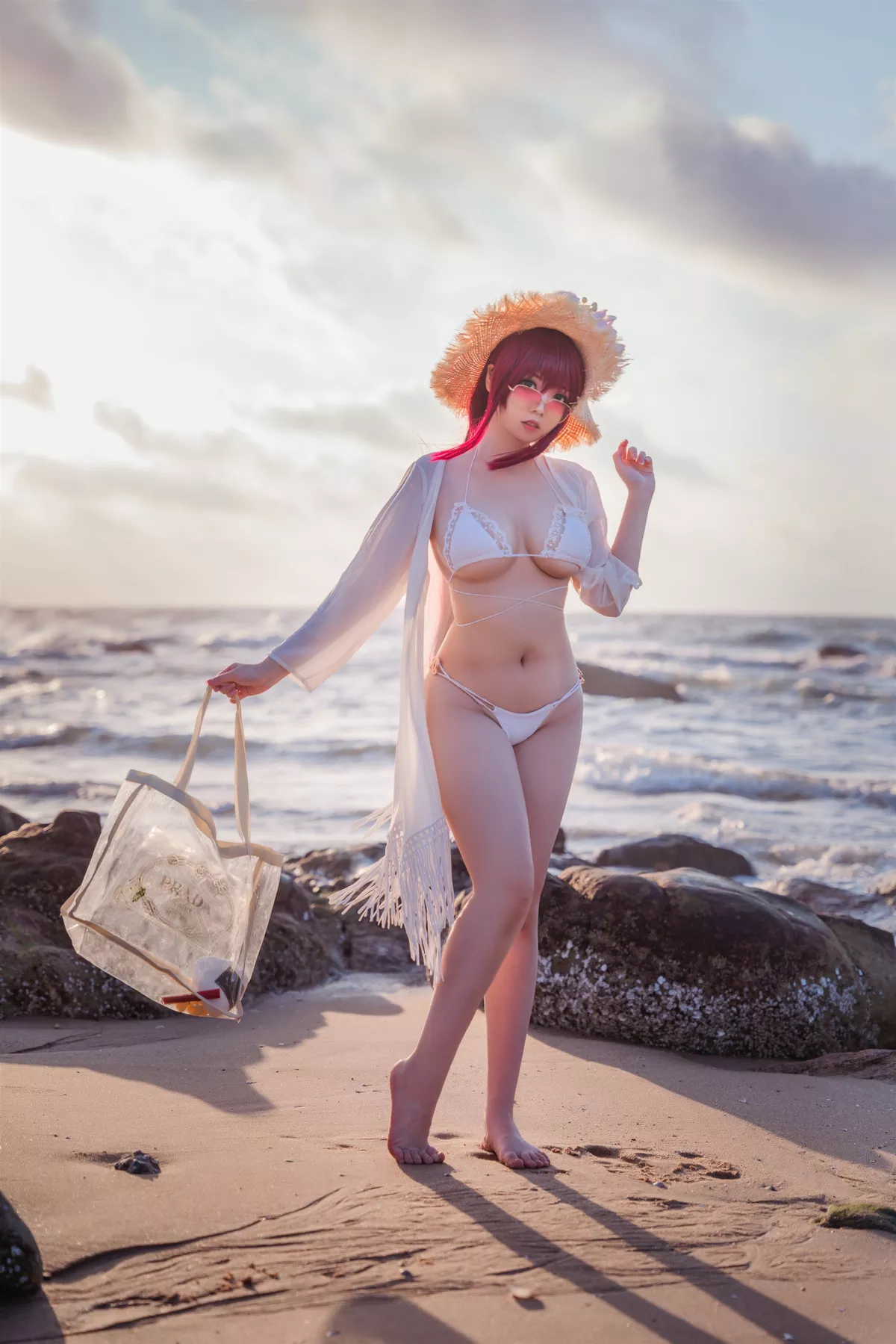 私拍 Ganlory Cosplay 絮库夫泳服 诱惑 啊日日 美女