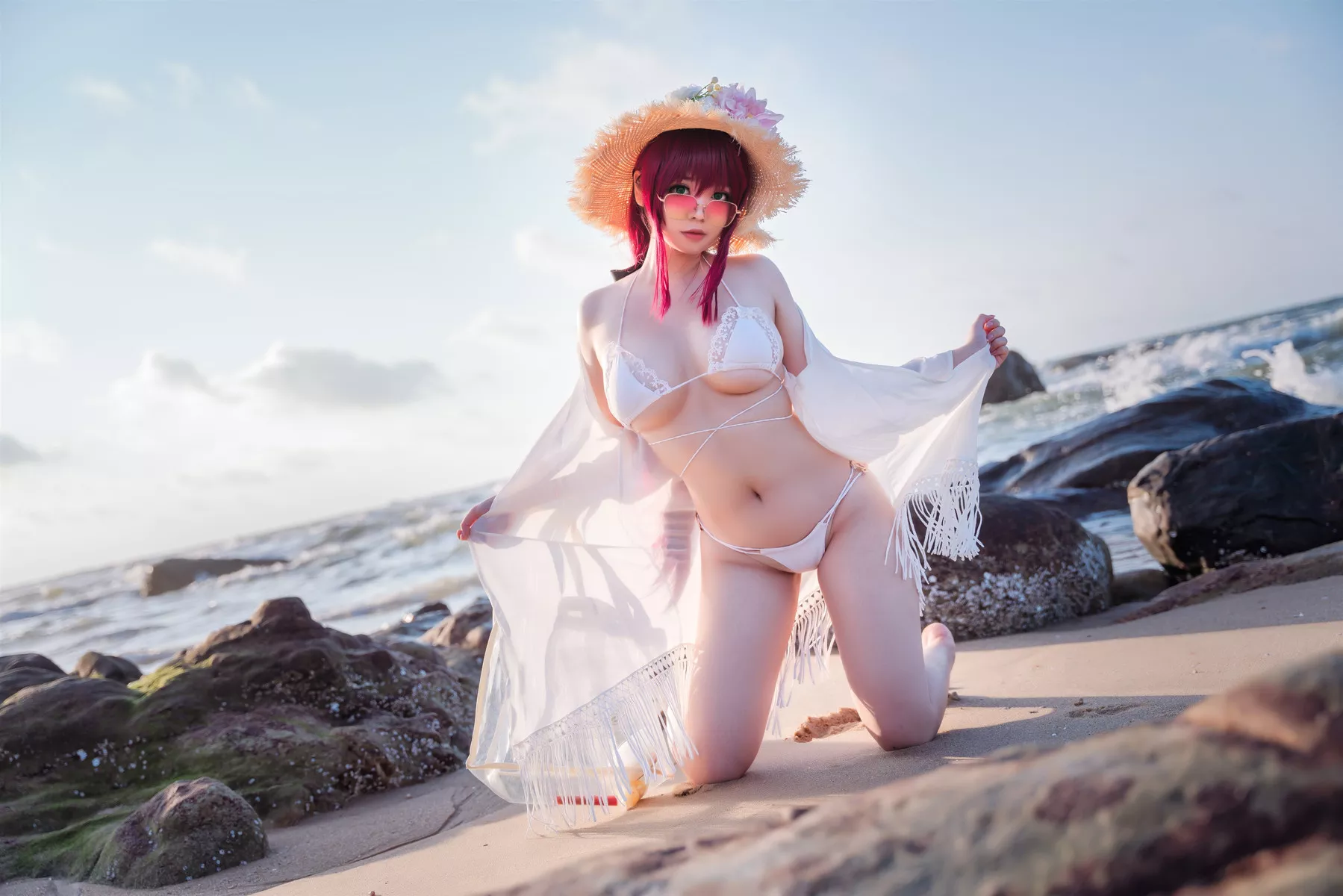 私拍 Ganlory Cosplay 絮库夫泳服 诱惑 啊日日 美女
