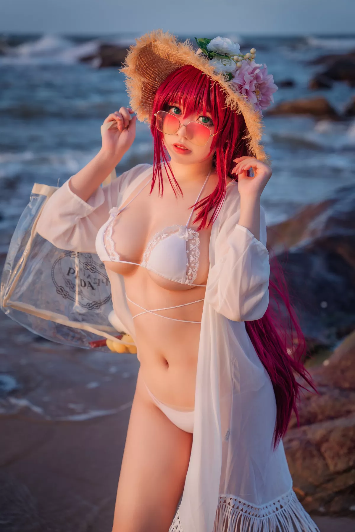 私拍 Ganlory Cosplay 絮库夫泳服 诱惑 啊日日 美女