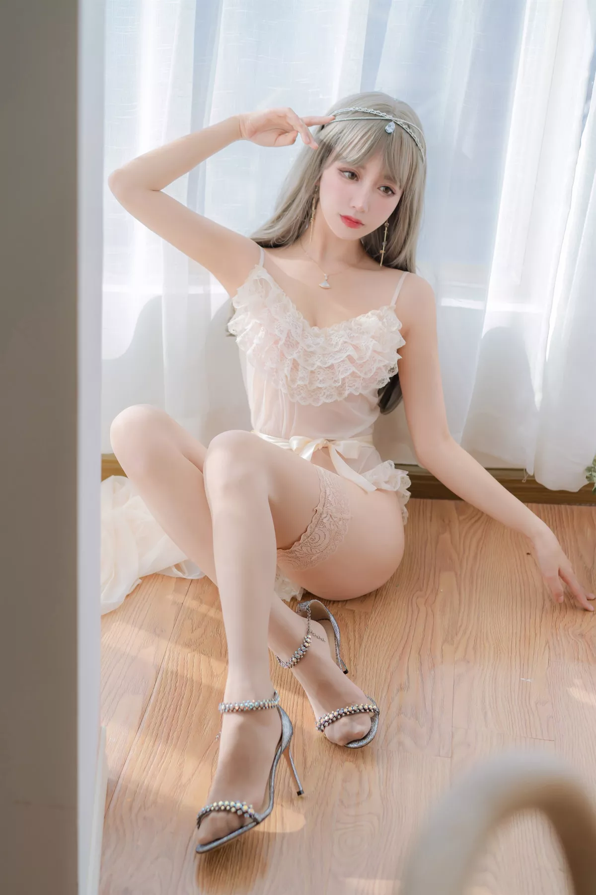 美女 凡尔赛公主 斗鱼米线线sama写真 Cosplay